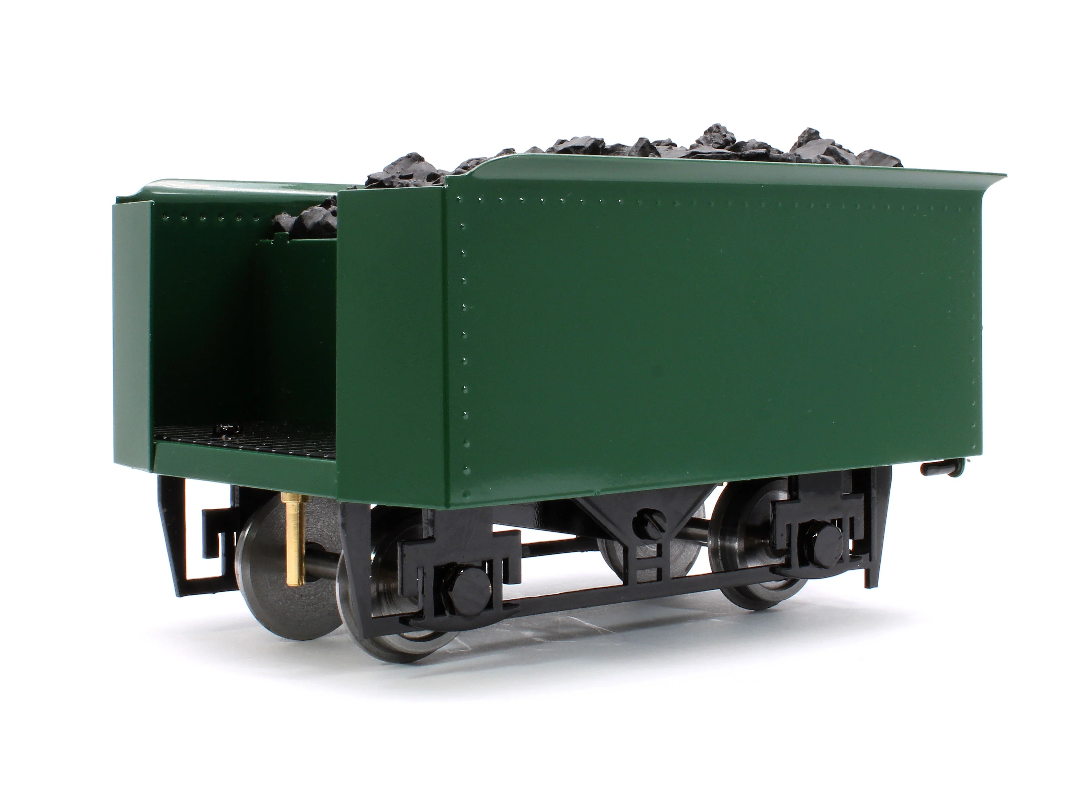 LINR-GREEN-NI 0-4-0 Saddle Tank 'Linda (Mk2) Mid Brunswick Green (Radio Control, Uninsulated Wheels) Steam Locomotive - Image 9