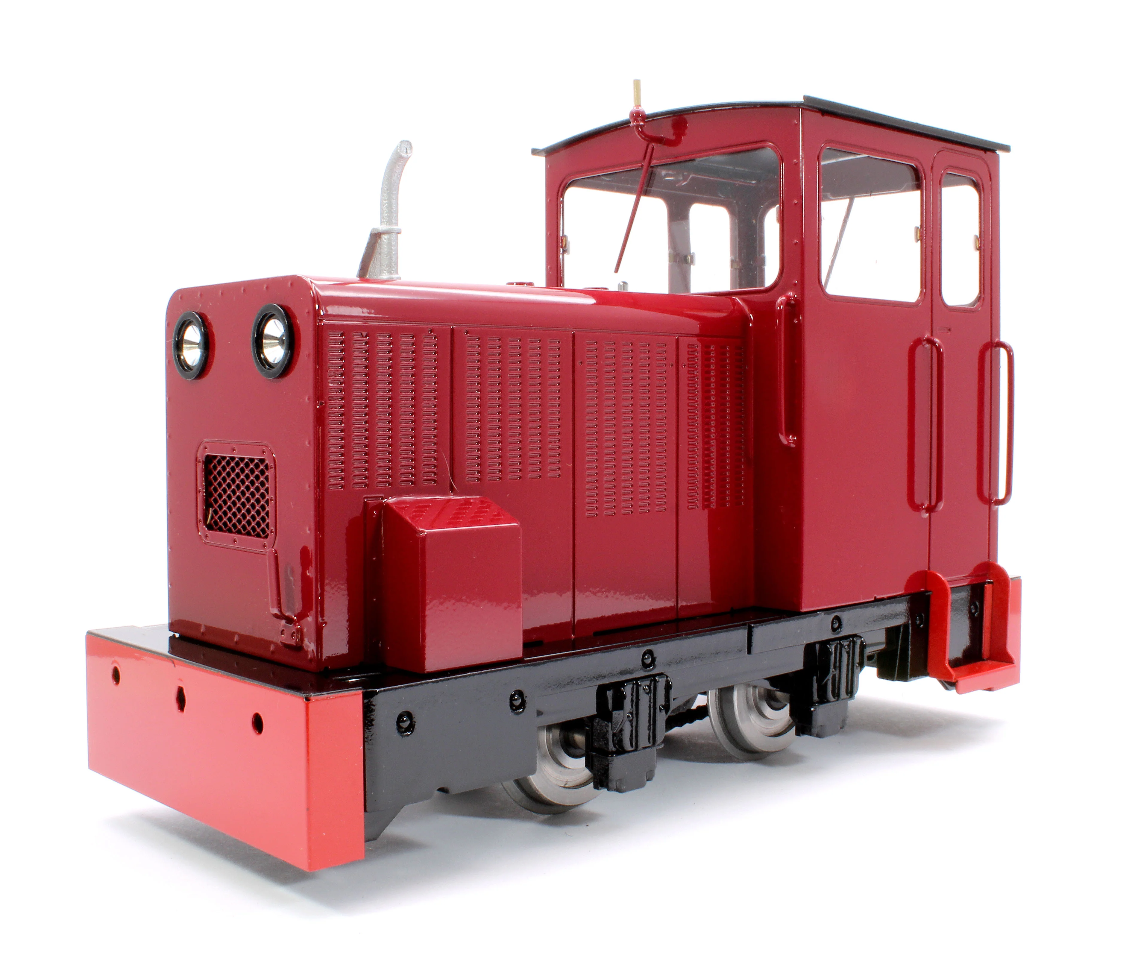 MERRCWS-MAROON-I 0-4-0 'Merseysider' Maroon (Radio Control, Insulated Wheels) Diesel Electric Locomotive - With Sound