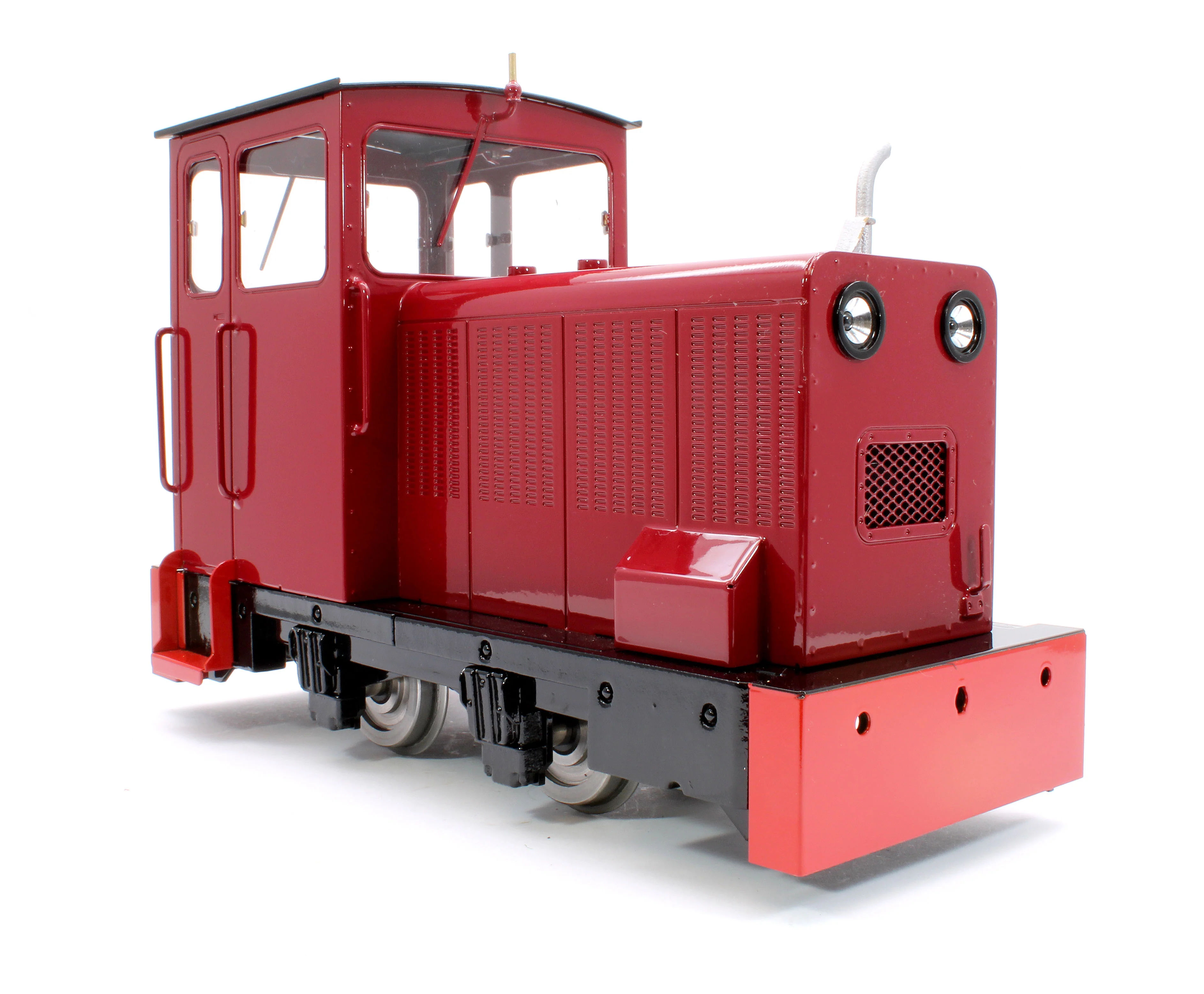 MERRCWS-MAROON-I 0-4-0 'Merseysider' Maroon (Radio Control, Insulated Wheels) Diesel Electric Locomotive - With Sound - Image 4