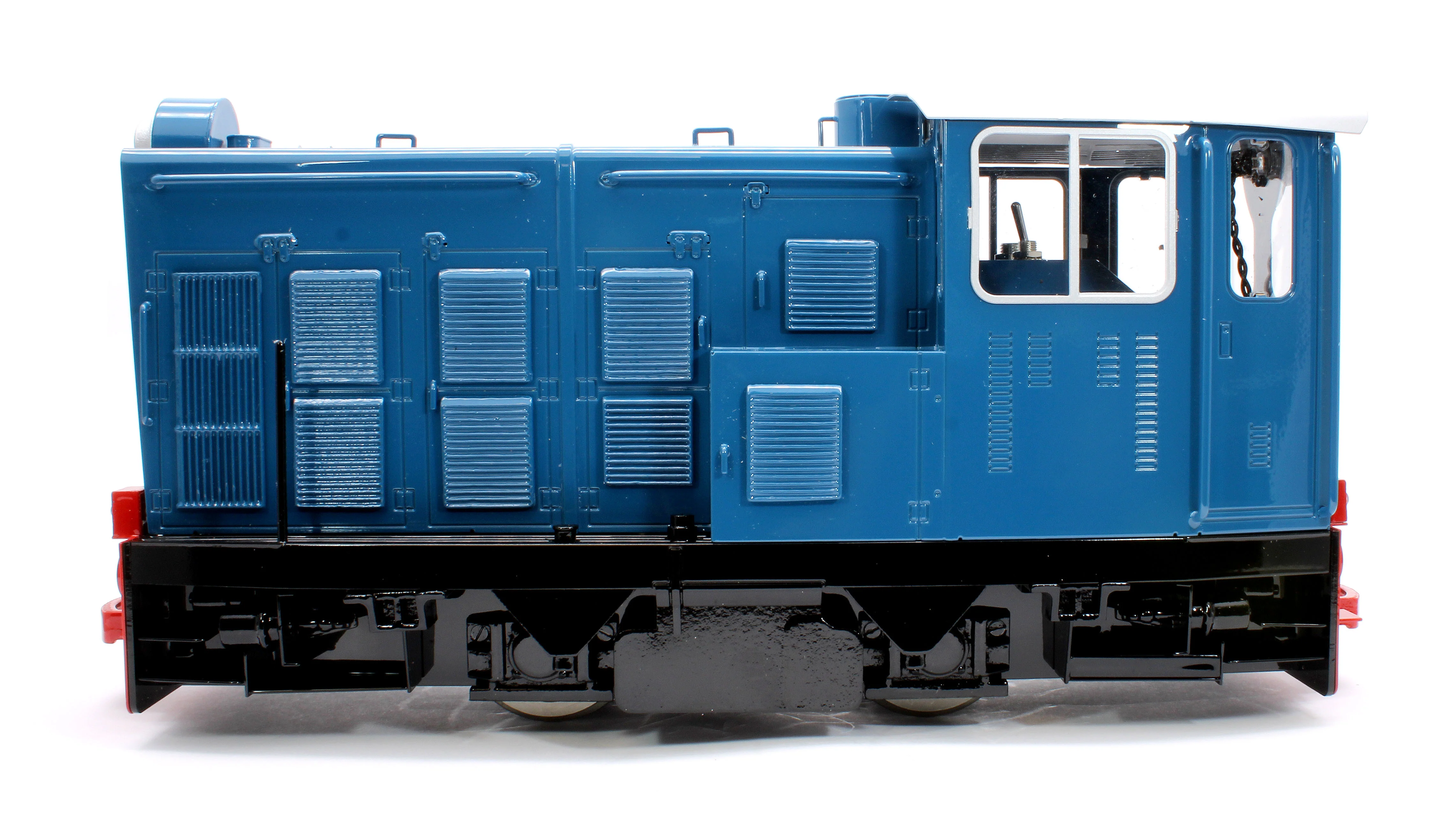 NDMWS-DARJBLUE-I 0-4-0 'Darjeeling NDM-6' Darjeeling Blue (Radio Control, Insulated Wheels) Diesel Locomotive - With Sound - Image 2