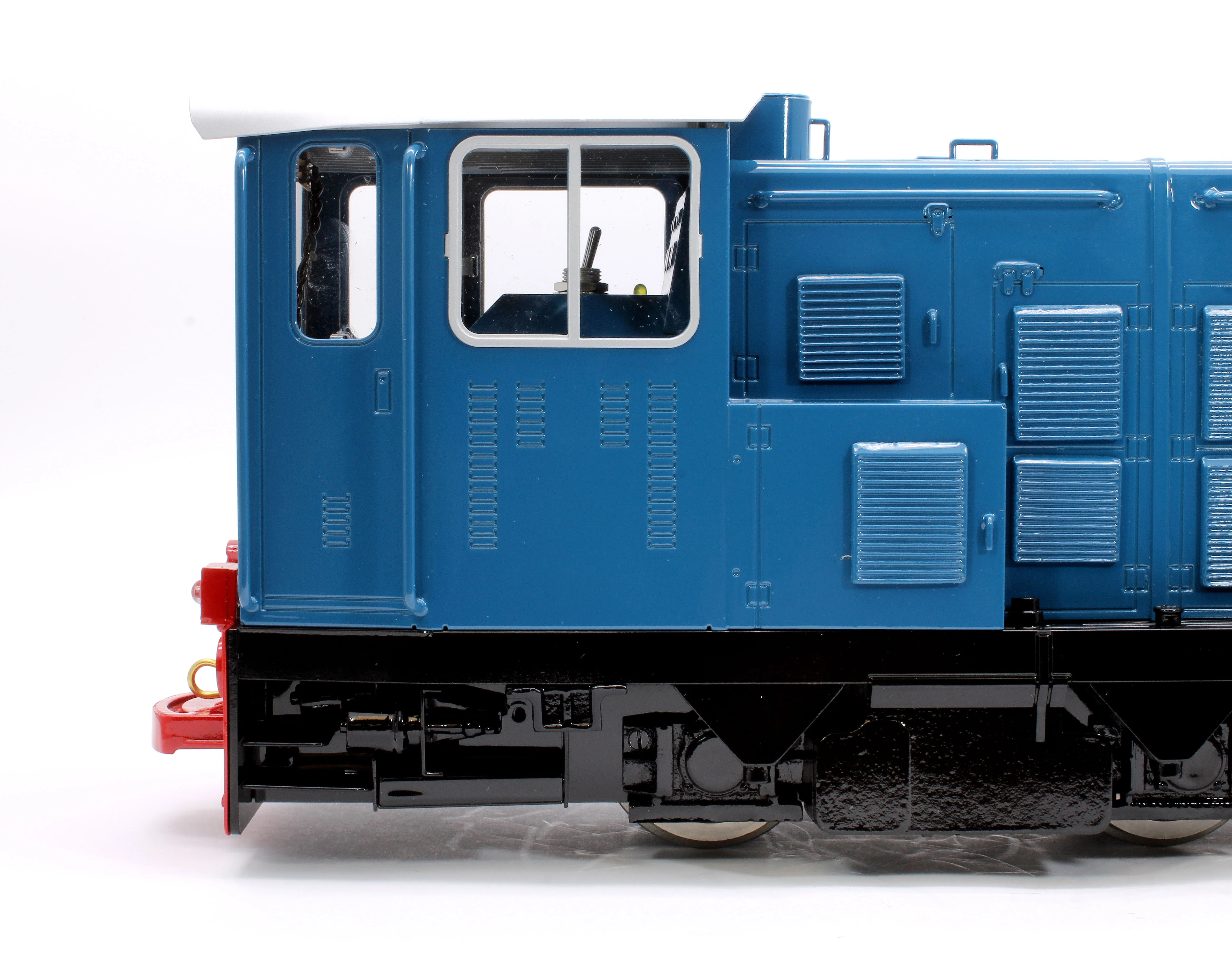 NDMWS-DARJBLUE-I 0-4-0 'Darjeeling NDM-6' Darjeeling Blue (Radio Control, Insulated Wheels) Diesel Locomotive - With Sound - Image 6