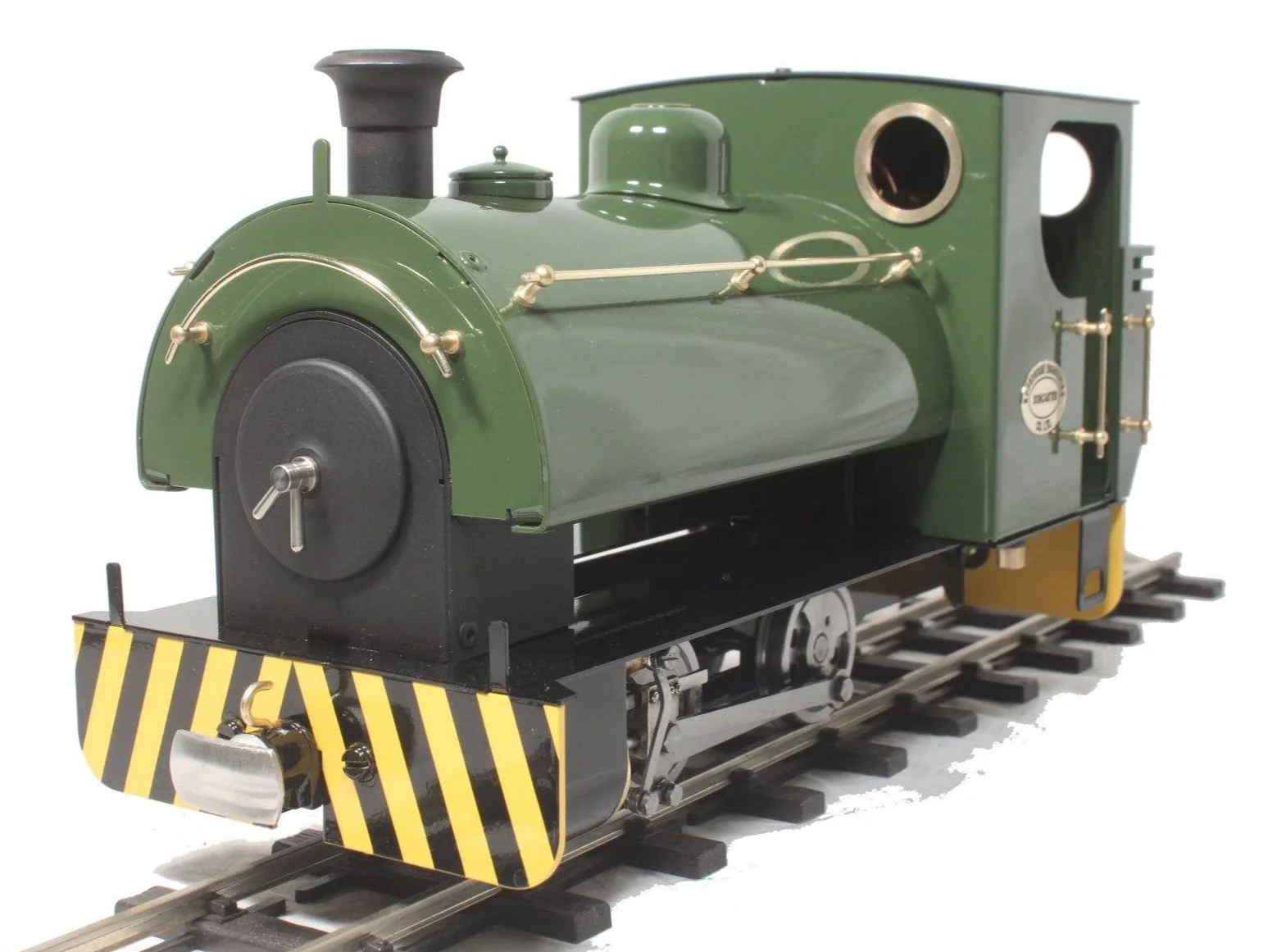 PEGGIE-OLIVE 0-4-0 Saddle Tank 'Peggie' Olive Green (Manual) Steam Locomotive