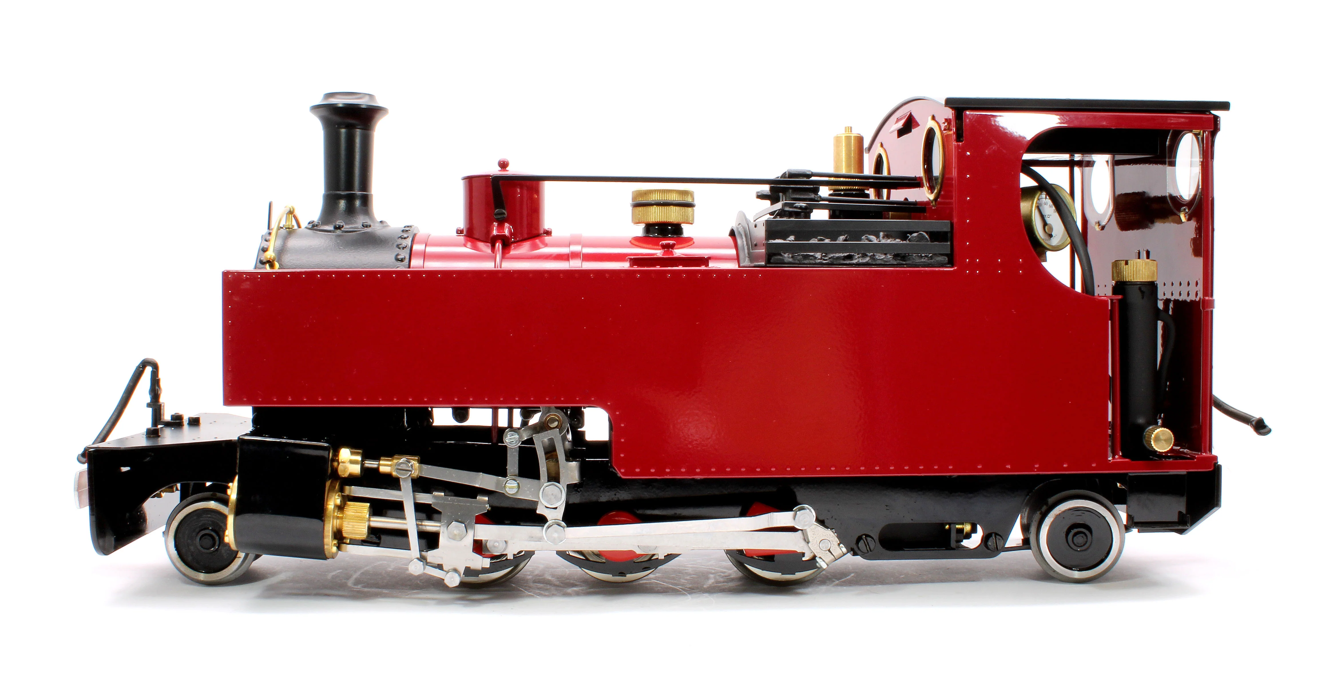 RRC-MAROON-I 2-6-2 Side Tank Engine 'Russell' Maroon (Radio Control, Insulated Wheels) Steam Locomotive - Image 2