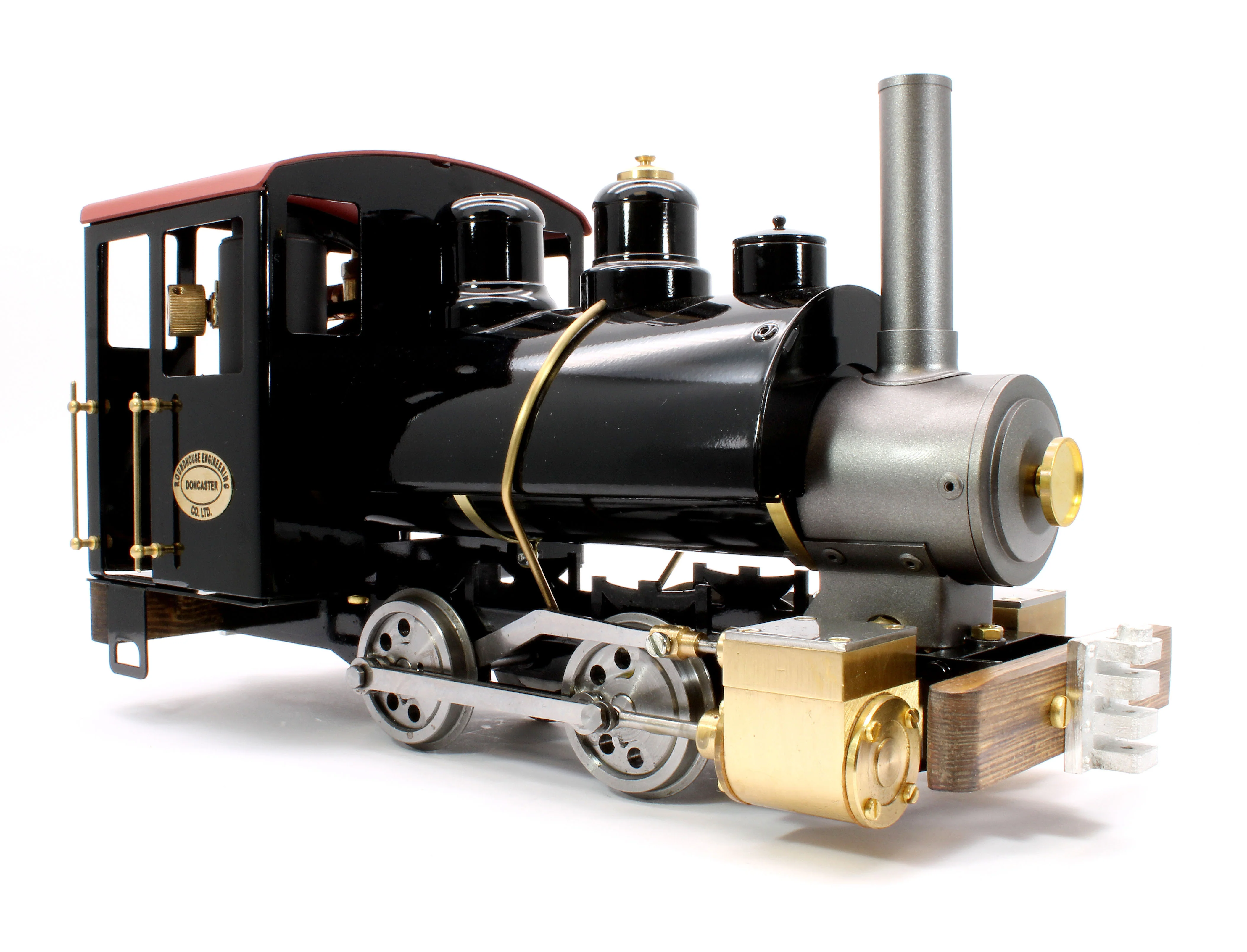 SAMMIE-BLACK-NI-45 0-4-0 Saddle Tank 'Sammie' Black (Manual, Uninsulated Wheels) Steam Locomotive - Image 6