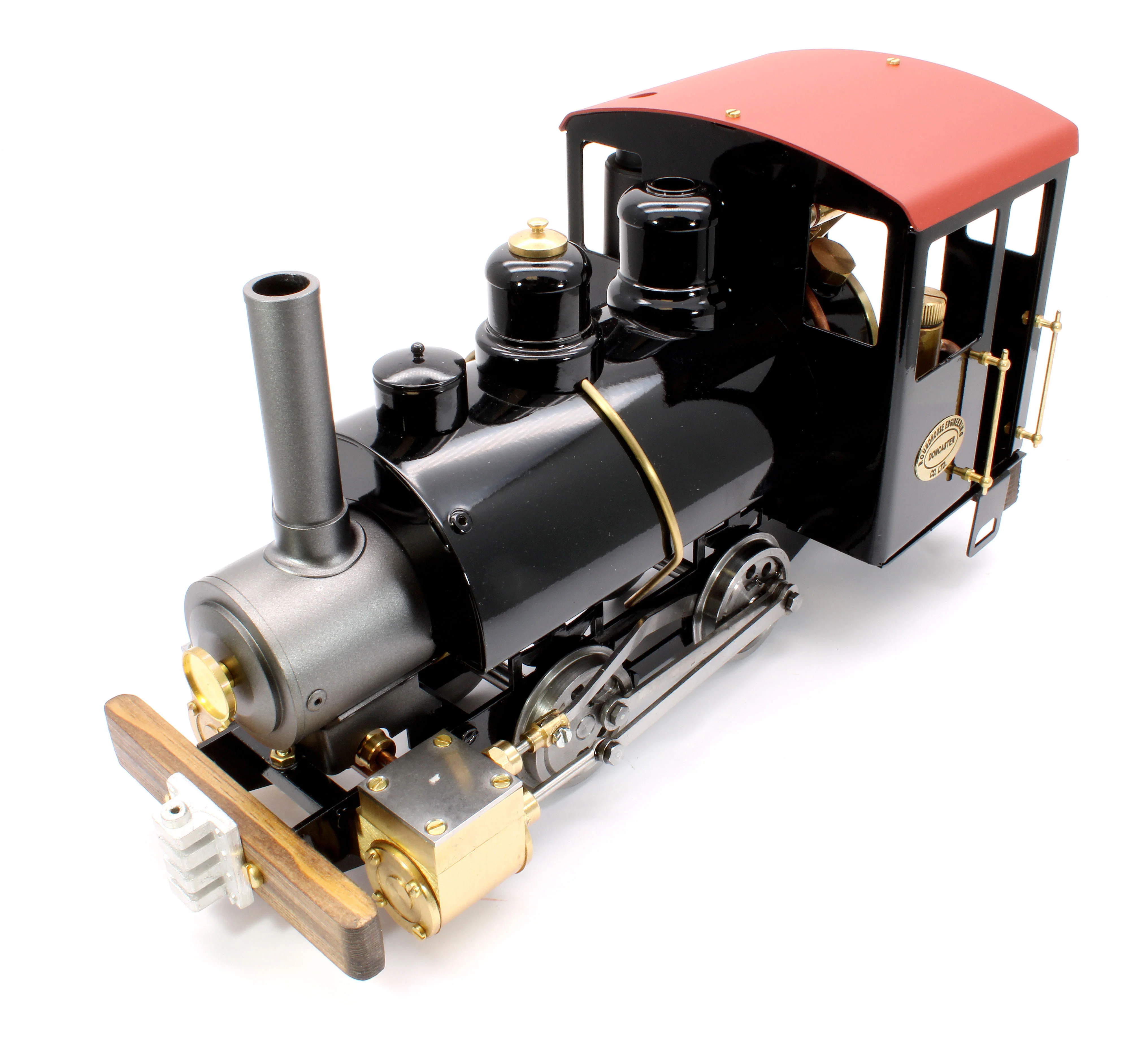 SAMMIE-BLACK-NI-45 0-4-0 Saddle Tank 'Sammie' Black (Manual, Uninsulated Wheels) Steam Locomotive - Image 9
