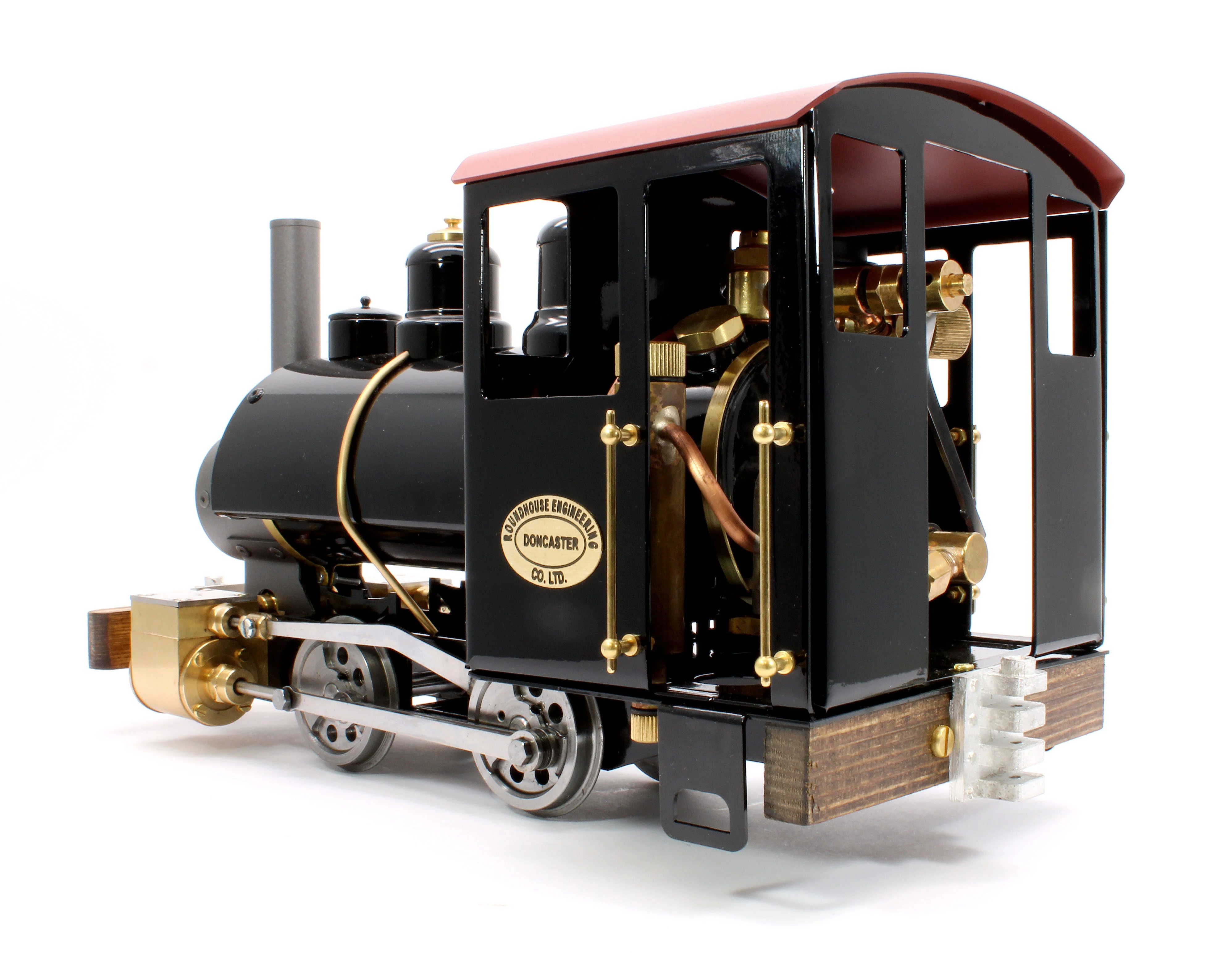 SAMMIE-BLACK-NI-32 0-4-0 Saddle Tank 'Sammie' Black (Manual, Uninsulated Wheels) Steam Locomotive - Image 3