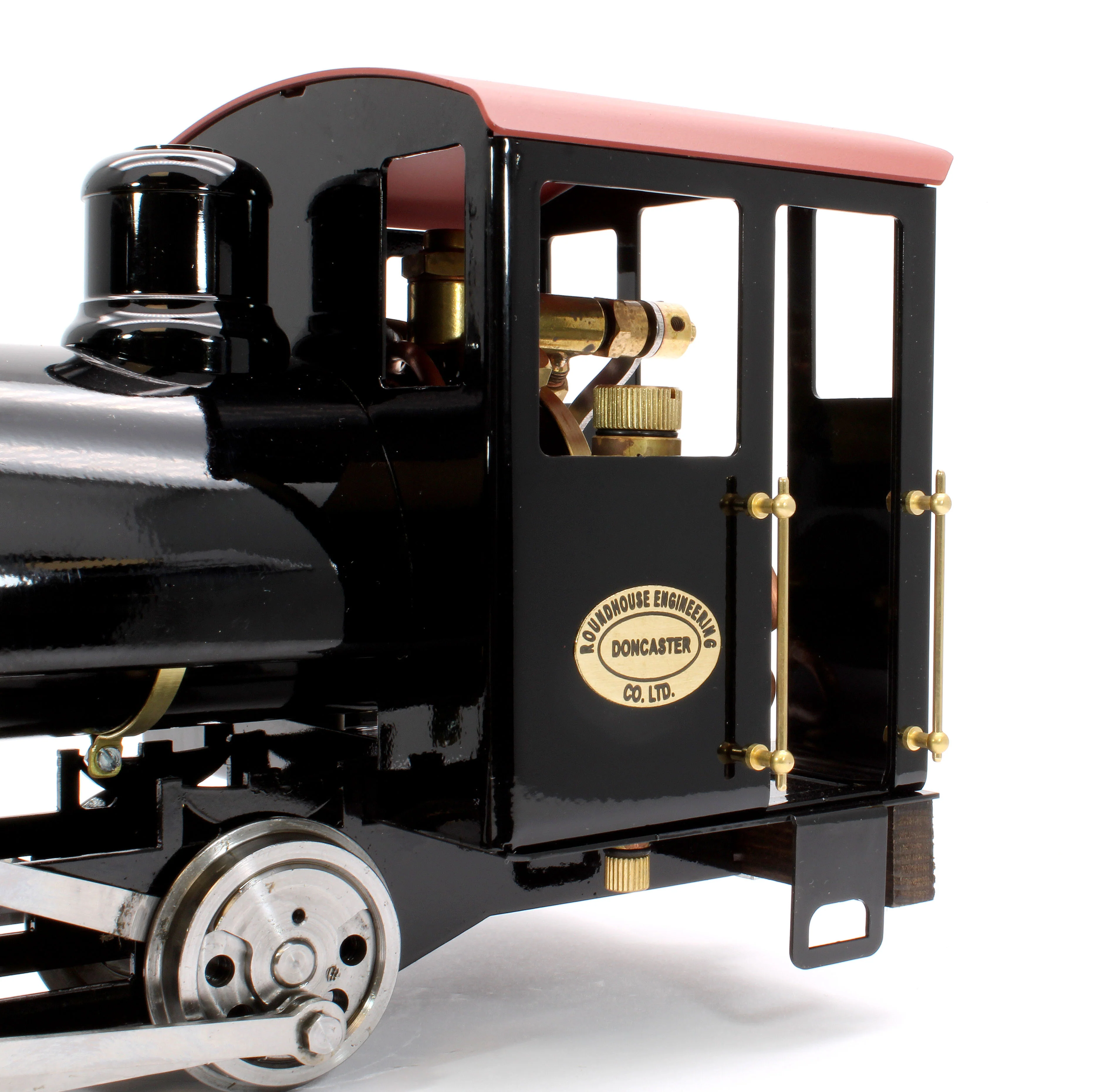 SAMMIE-BLACK-NI-32 0-4-0 Saddle Tank 'Sammie' Black (Manual, Uninsulated Wheels) Steam Locomotive - Image 8
