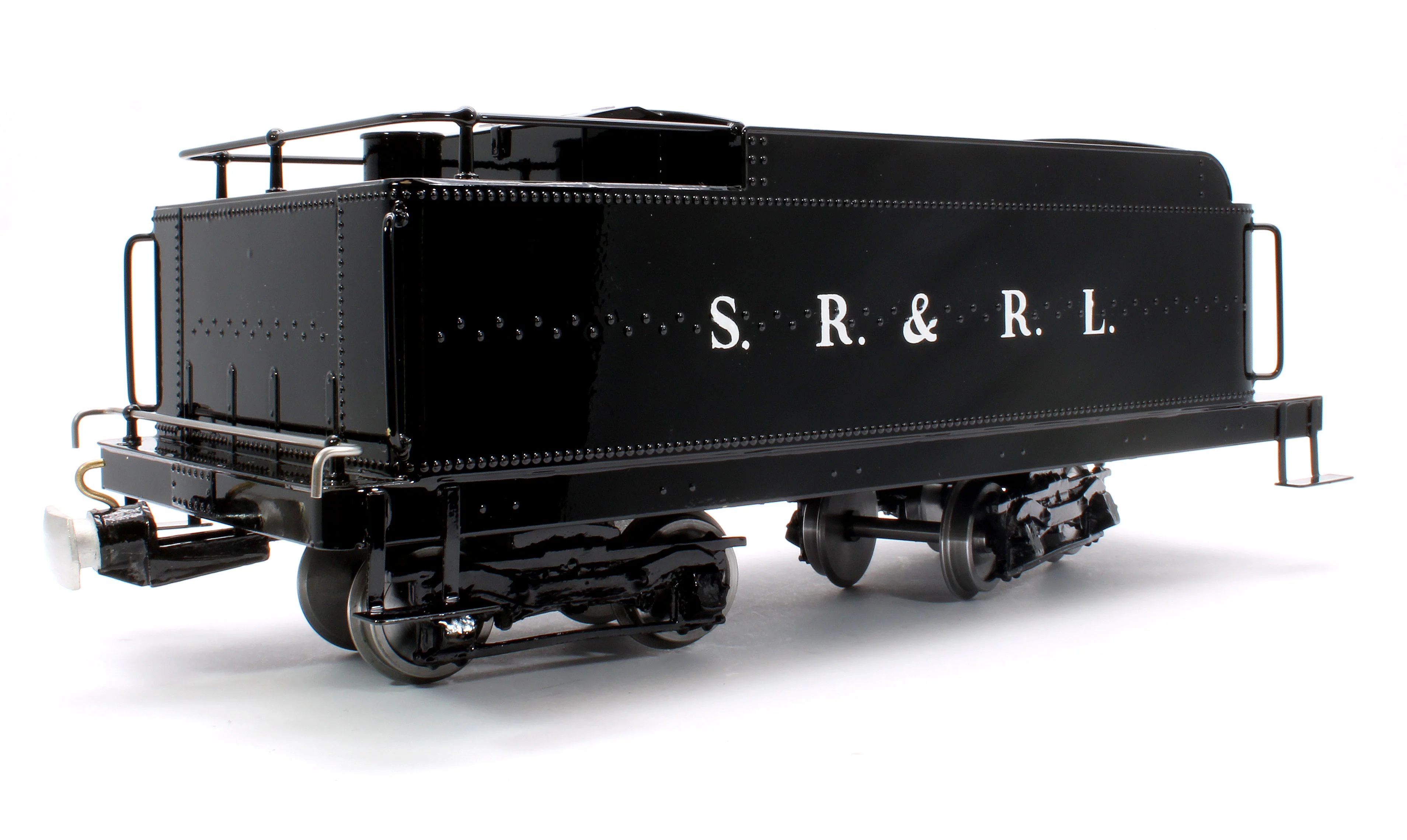 SR24RC-BLACK-I 2-6-2 S.R. & R.L 'Sandy River & Rangely Lakes' No.24 Black (Radio Control, Insulated Wheels) Steam Locomotive - Image 12