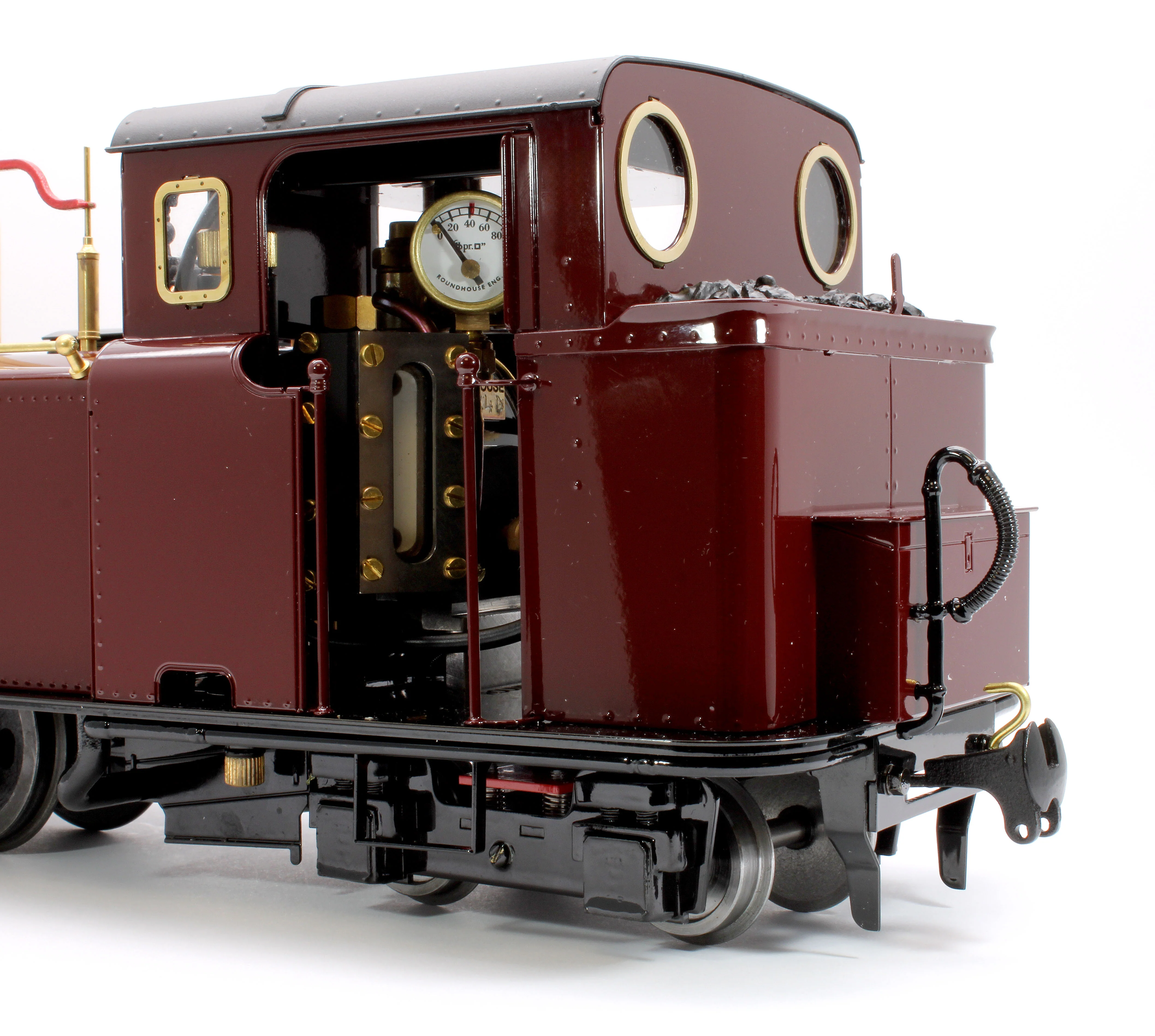 TRC-FEM-NI 0-4-4T 'Taliesin Mk2' Fairlie Engine Maroon (Radio Control, Uninsulated Wheels) Steam Locomotive - Image 4