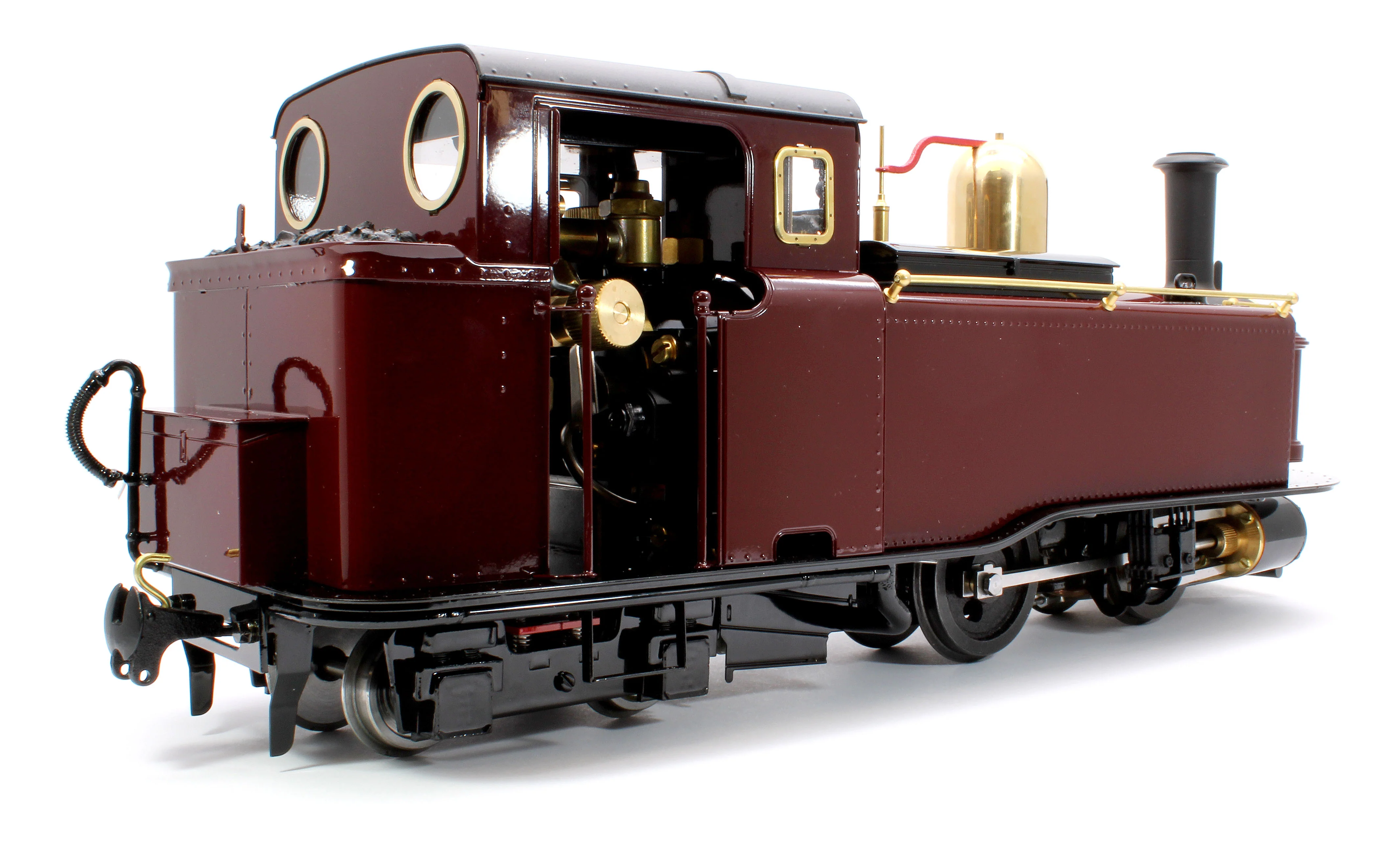 TRC-FEM-NI 0-4-4T 'Taliesin Mk2' Fairlie Engine Maroon (Radio Control, Uninsulated Wheels) Steam Locomotive - Image 5