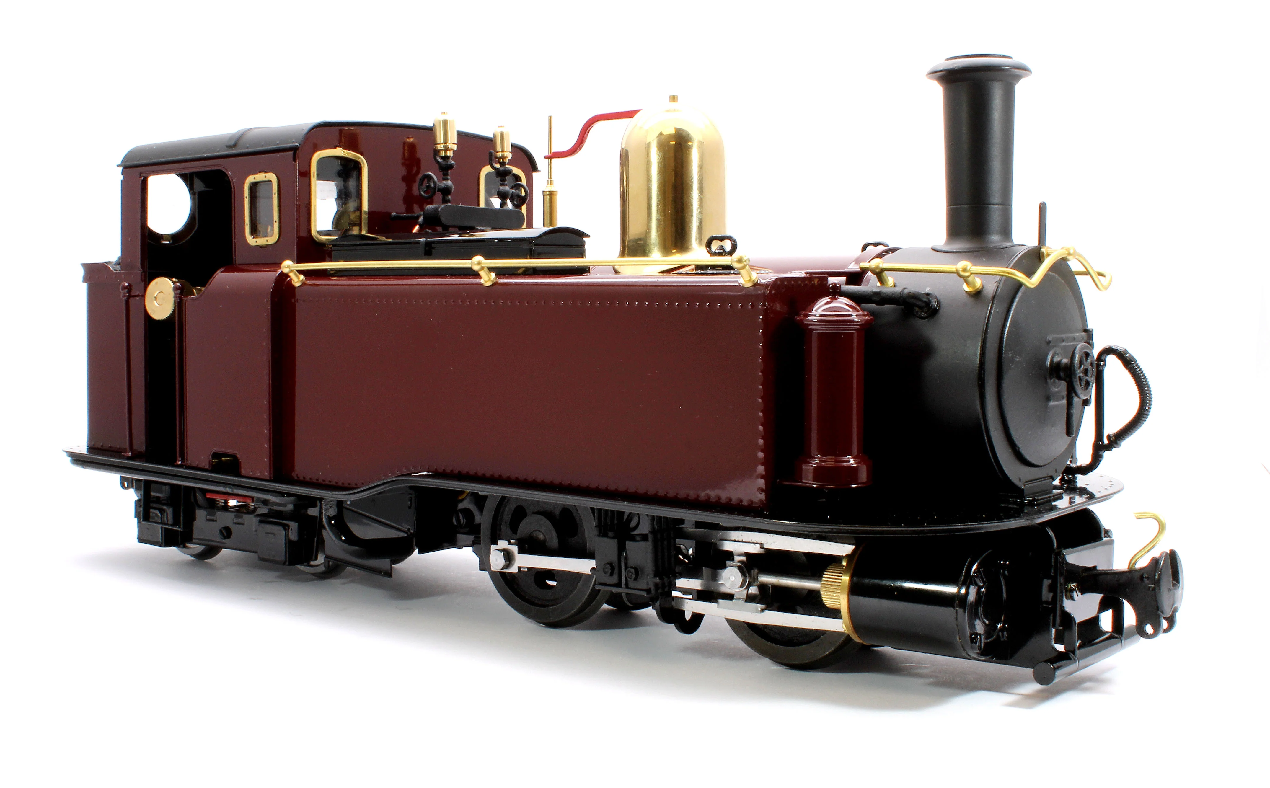 TRC-FEM-NI 0-4-4T 'Taliesin Mk2' Fairlie Engine Maroon (Radio Control, Uninsulated Wheels) Steam Locomotive - Image 6