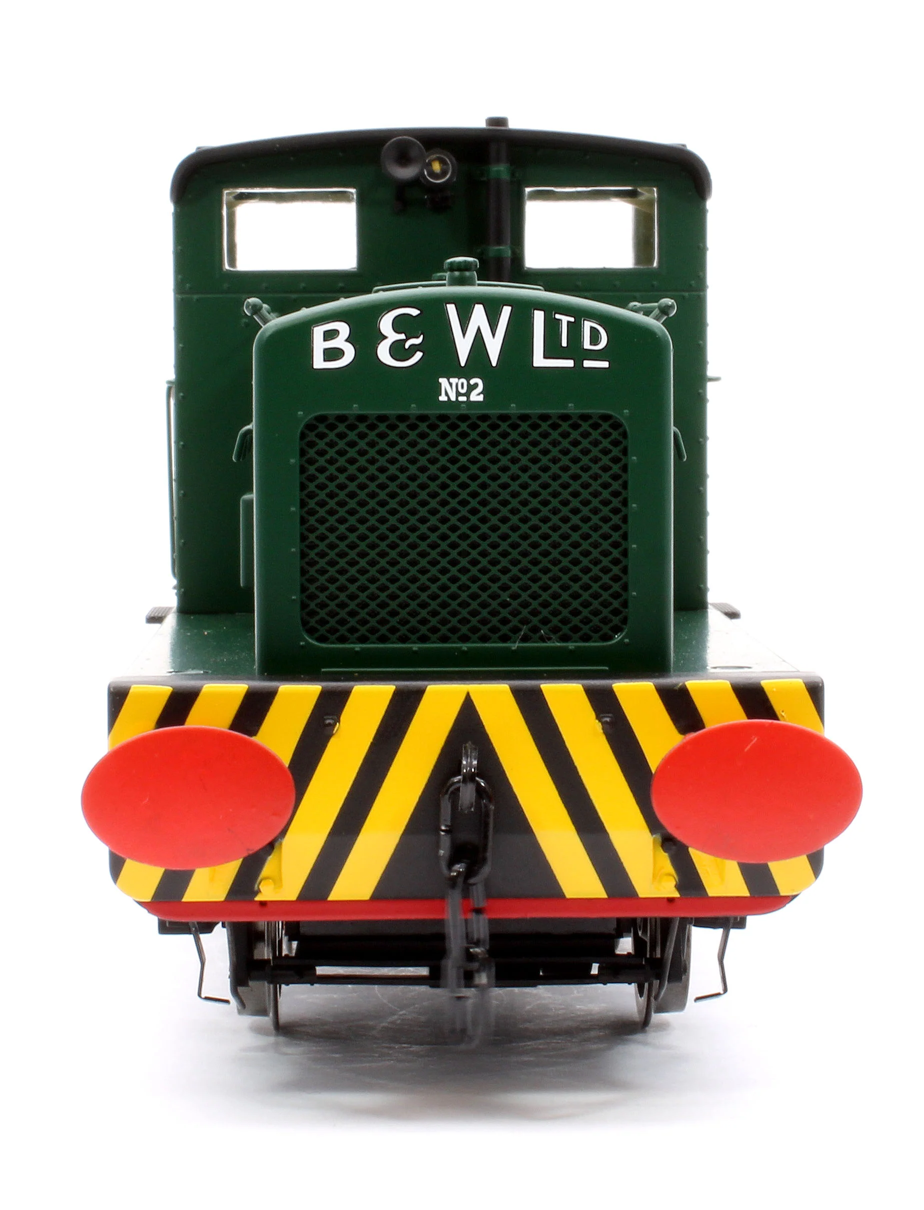 ACC2866-DCC Ruston And Hornsby 88DS 245034/1947 Babcock & Wilcox No. P4937 Industrial Green, with Wasp Stripes Diesel Shunter - DCC Sound Fitted - Image 7