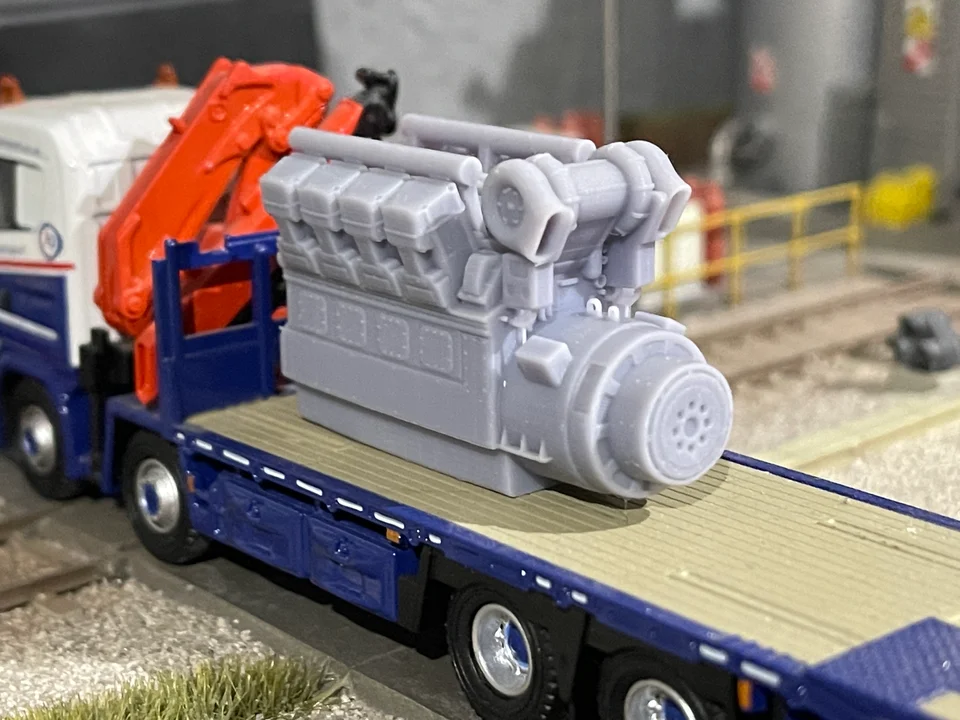 RRM103 OO Gauge Class 20 Engine (Single Pack) - Unpainted Model Kit - Image 2