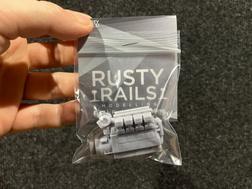 RRM103 OO Gauge Class 20 Engine (Single Pack) - Unpainted Model Kit - Image 3