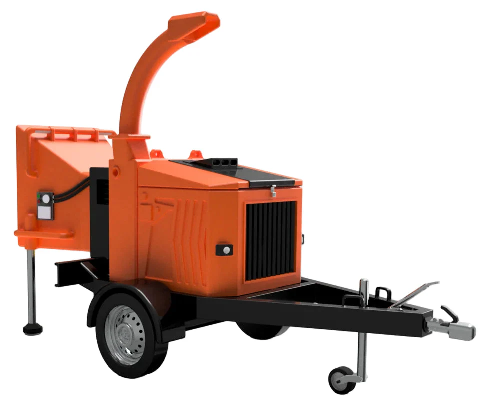 RRM006 O Gauge Woodchipper (Single Pack) - Unpainted Model Kit