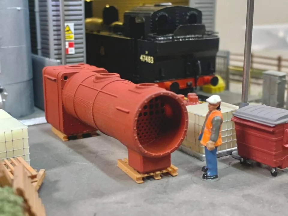 RRM024 OO Gauge Steam Engine Boiler (Single Pack) - Unpainted - Image 4