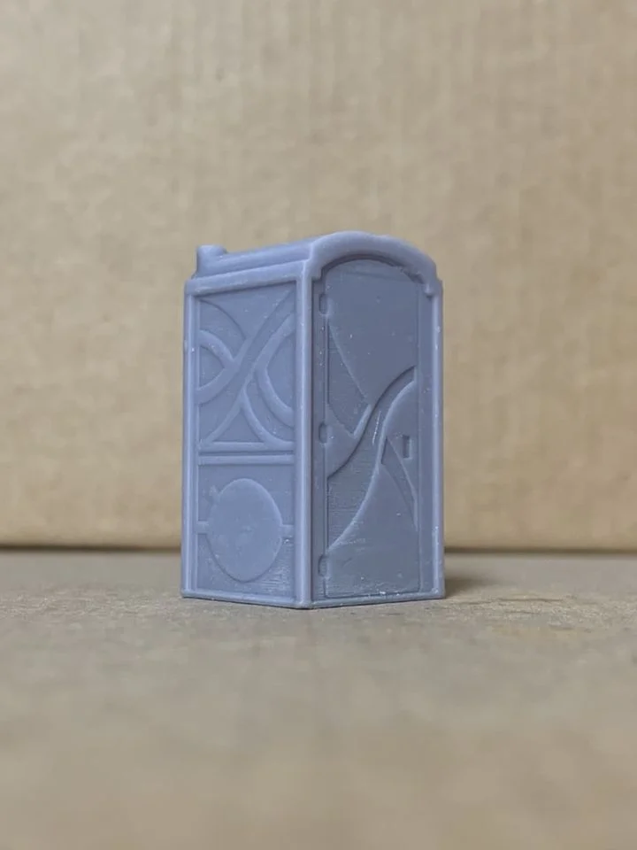 RRM036 OO Gauge Portable Toilets (Pack of 2) - Unpainted - Image 2