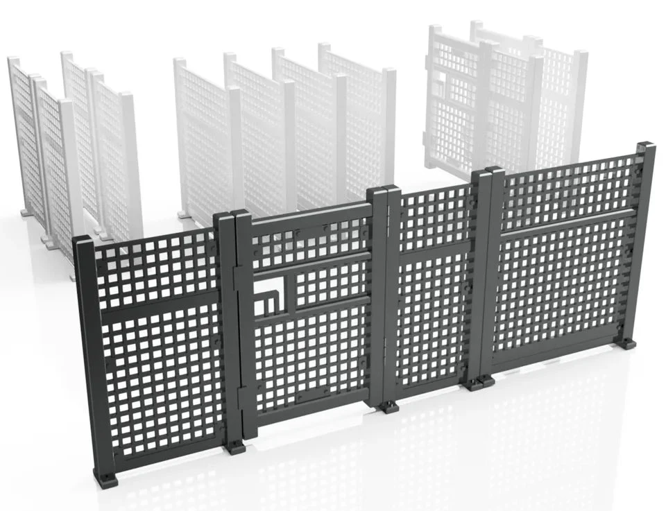 RRM043 OO Gauge Platform End Fences (Pack of 10) - Unpainted