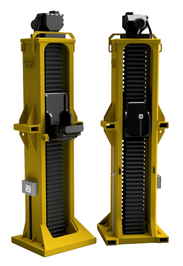 RRM064 OO Gauge Lifting Jacks (Pack of 4) - Unpainted