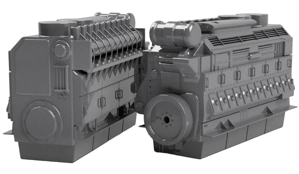 RRM092 N Gauge Class 60 Engine (Single Pack) - Unpainted Model Kit