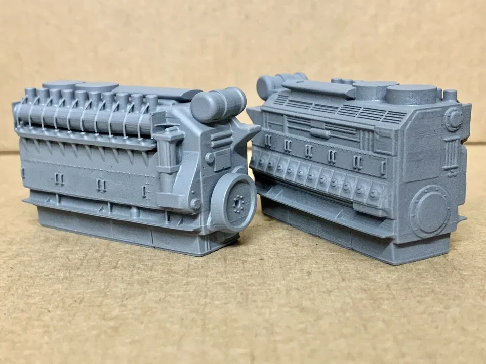 RRM093 OO Gauge Class 60 Engine (Single Pack) - Unpainted Model Kit - Image 3