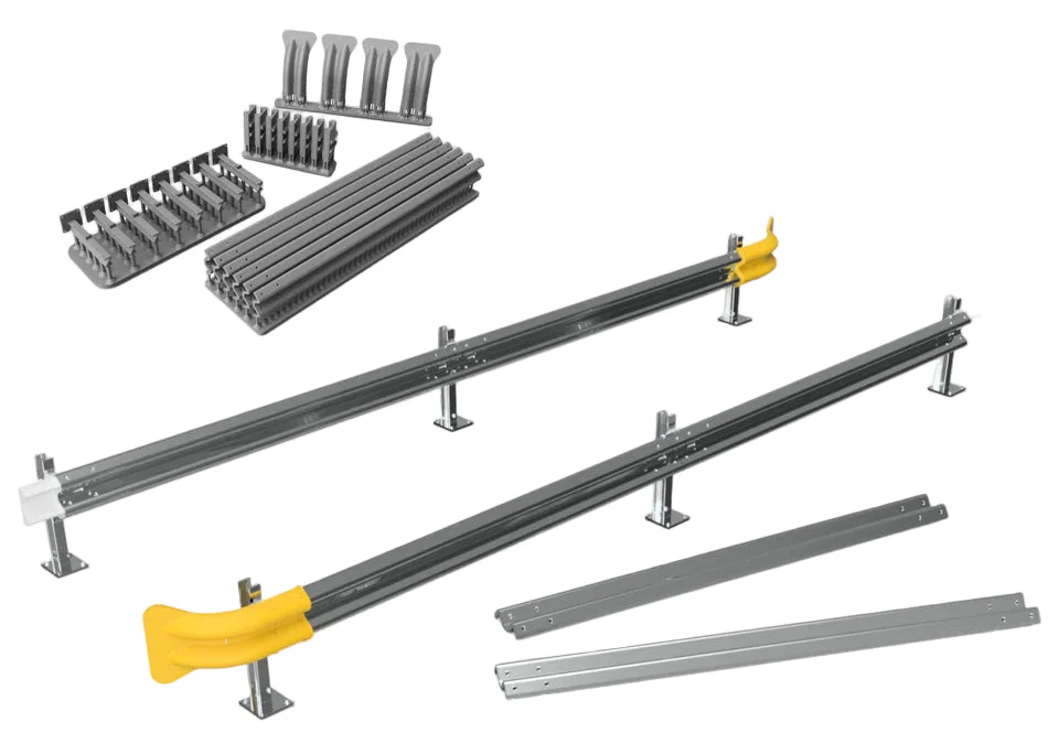 RRM136 O Gauge Crash Barriers (48cm) (Single Pack) - Unpainted Model Kit