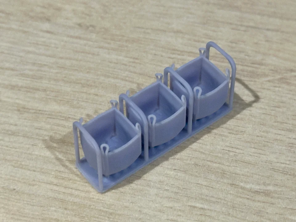RRM144 OO Gauge One Tonne Bags (Pack of 9) - Unpainted Model Kit - Image 2