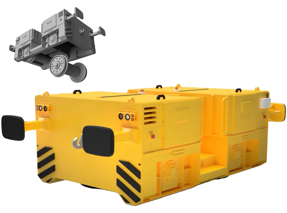 RRM165 OO Gauge Battery Shunter/Tug (Single Pack) - Unpainted Model Kit
