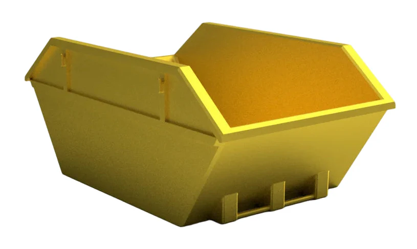 RRM026 OO Gauge Small Skips (Pack of 2) - Unpainted