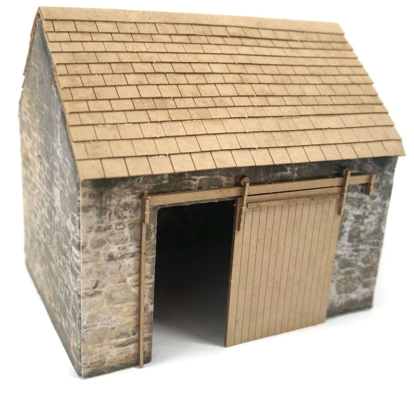 KX057 OO/HO Derelict Barn Model Kit - Image 2