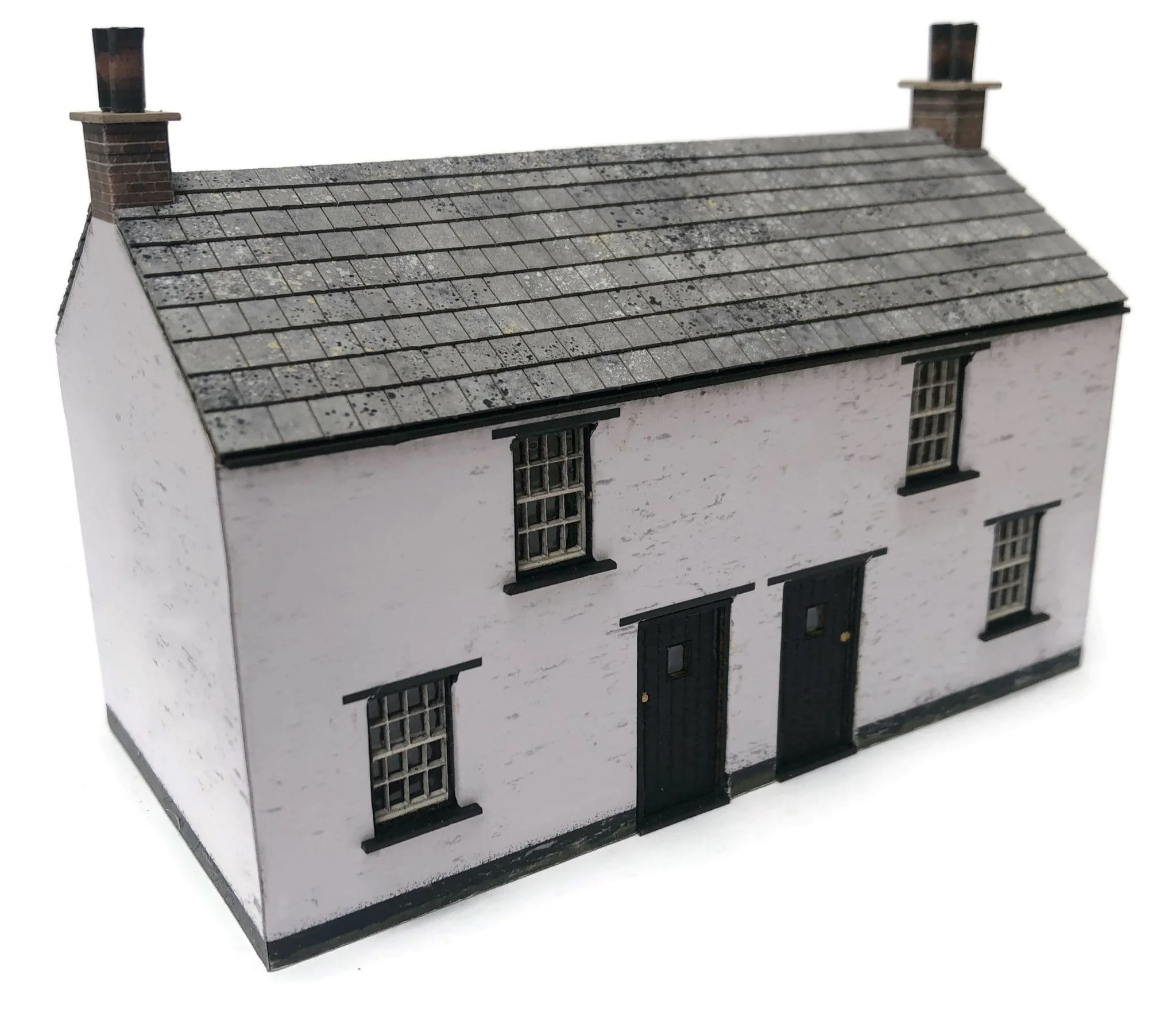 KX074 OO/HO Workers Cottages Model Kit - Image 2