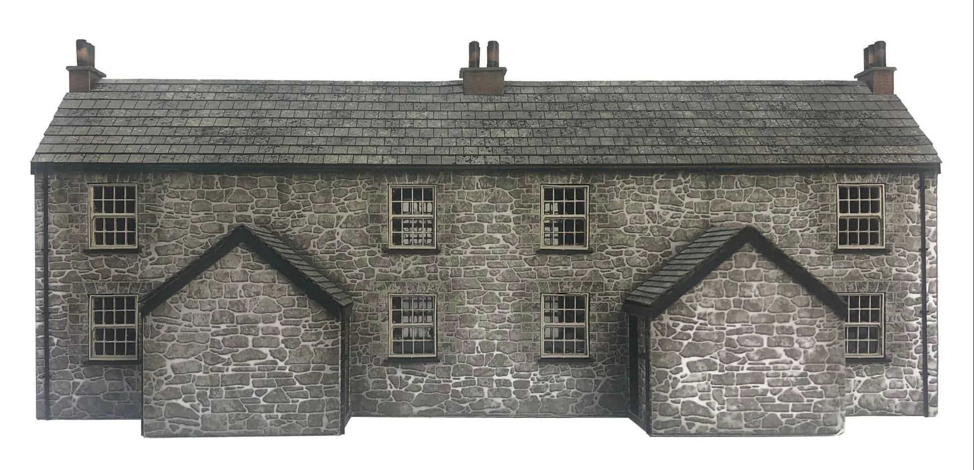 KX080 OO Terraced Cottages/Houses Model Kit - Image 2