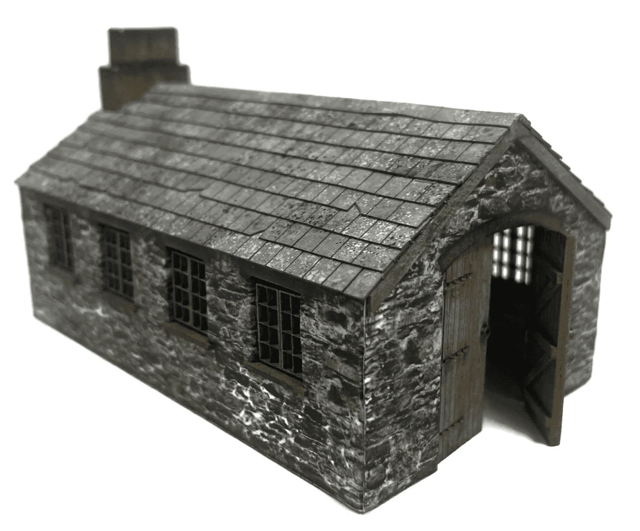 KX088 OO/HO Pearces Machine Shop Model Kit - Image 2