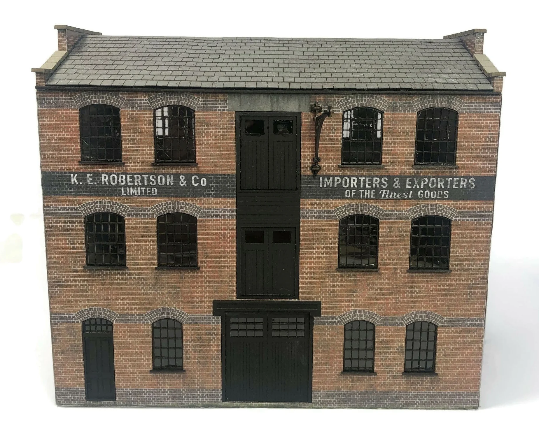 KX090 OO Robertson's Bonded Warehouse Model Kit