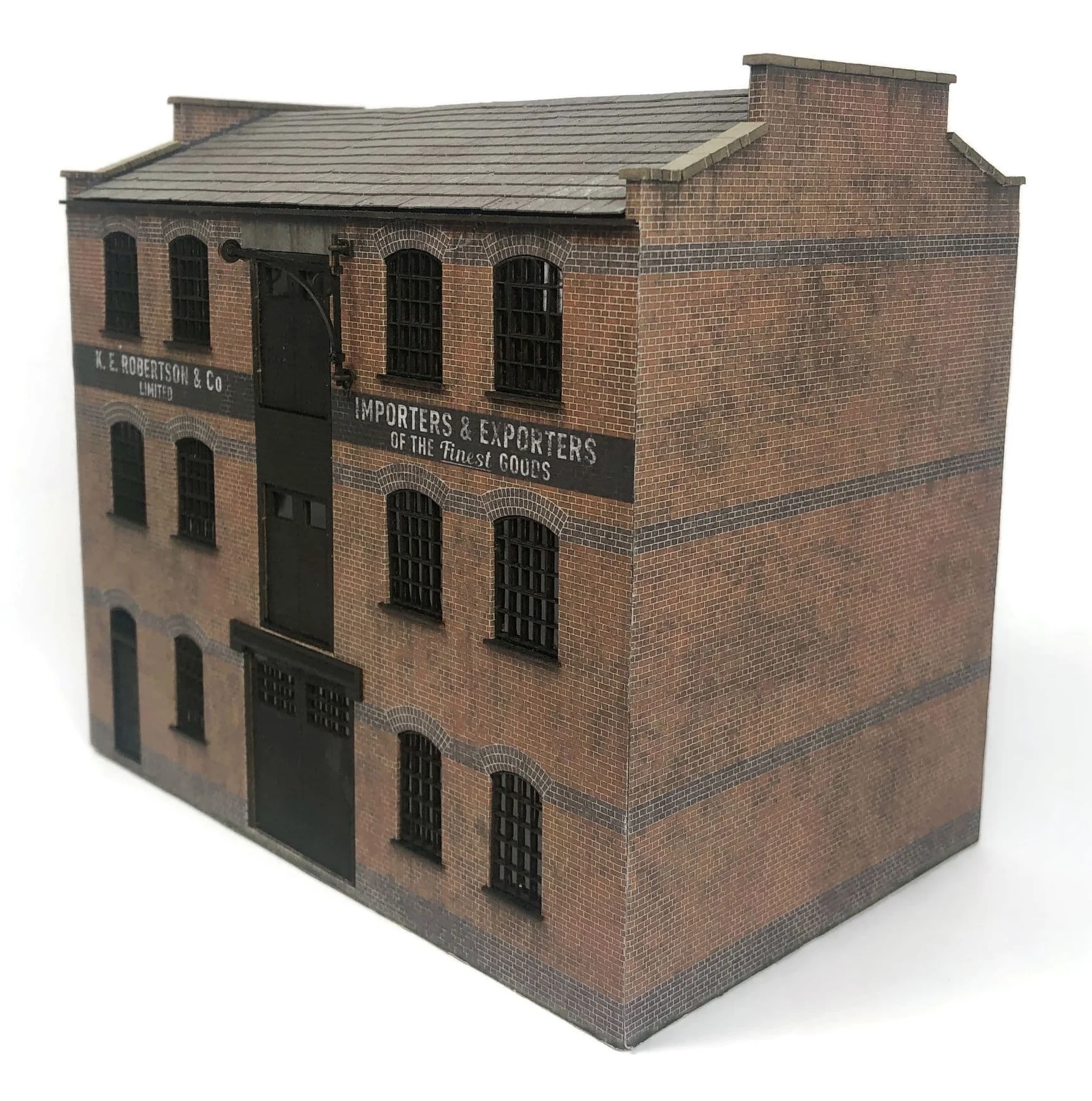 KX090 OO Robertson's Bonded Warehouse Model Kit - Image 2