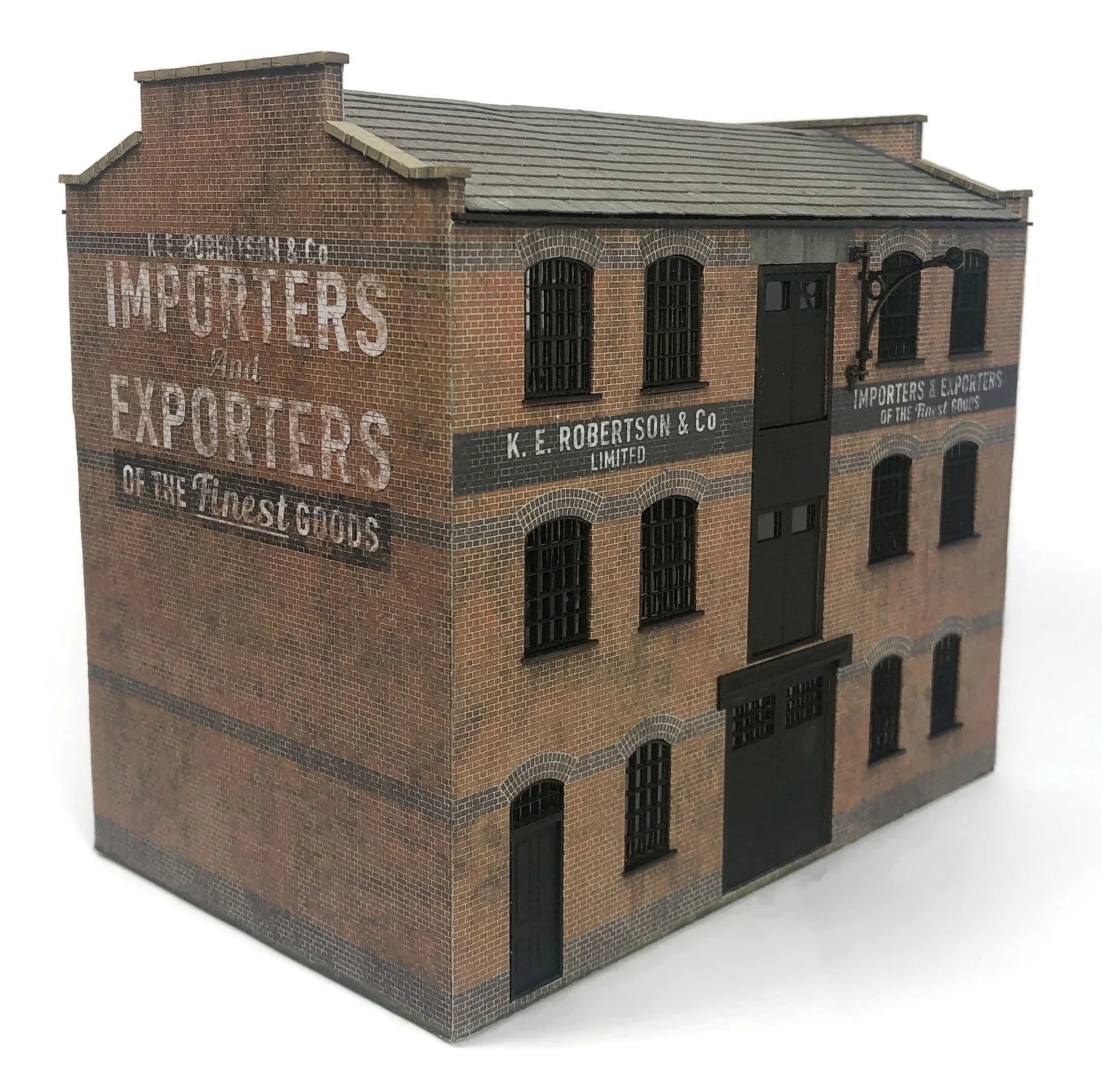 KX090 OO Robertson's Bonded Warehouse Model Kit - Image 4