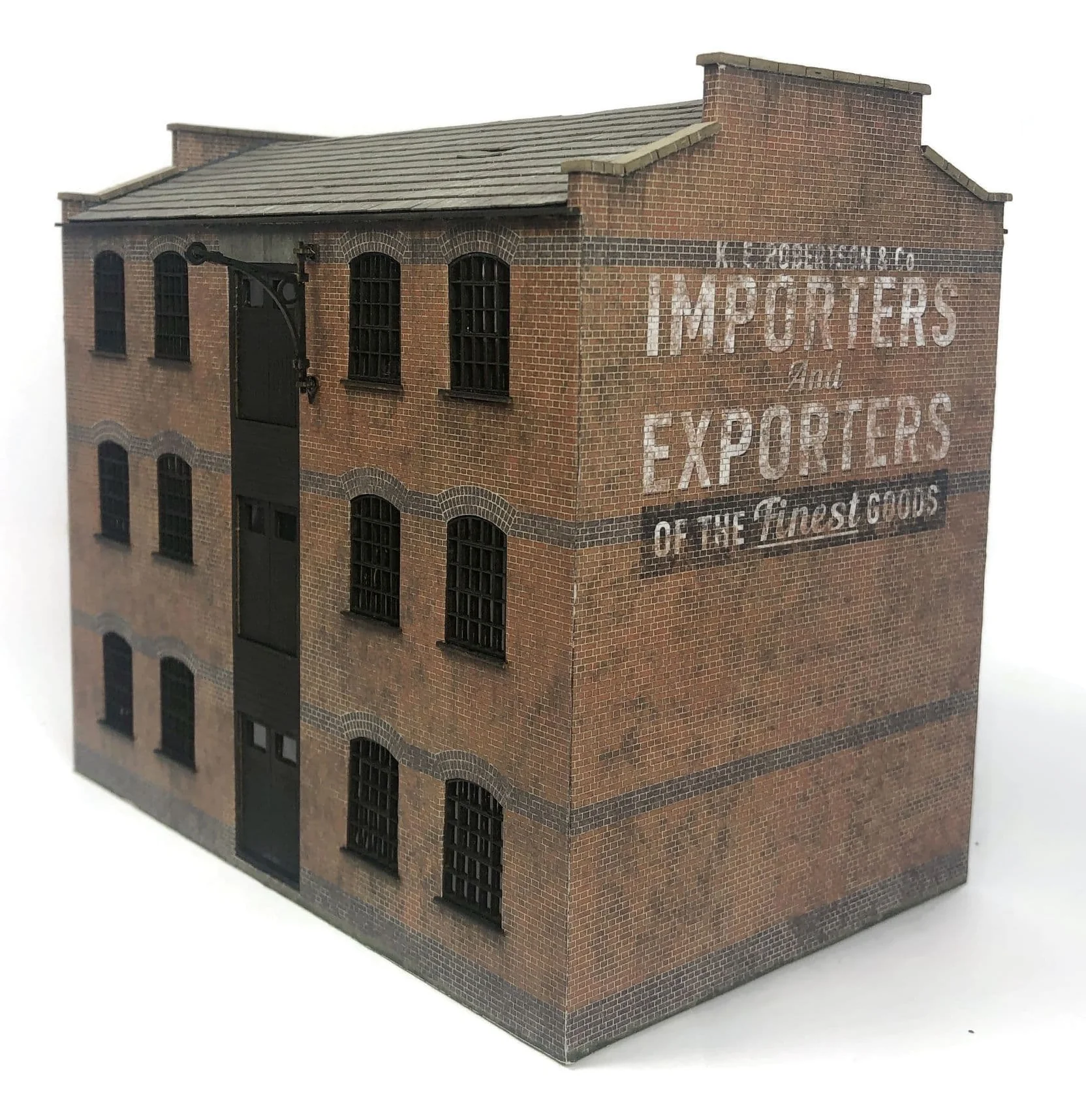 KX090 OO Robertson's Bonded Warehouse Model Kit - Image 5