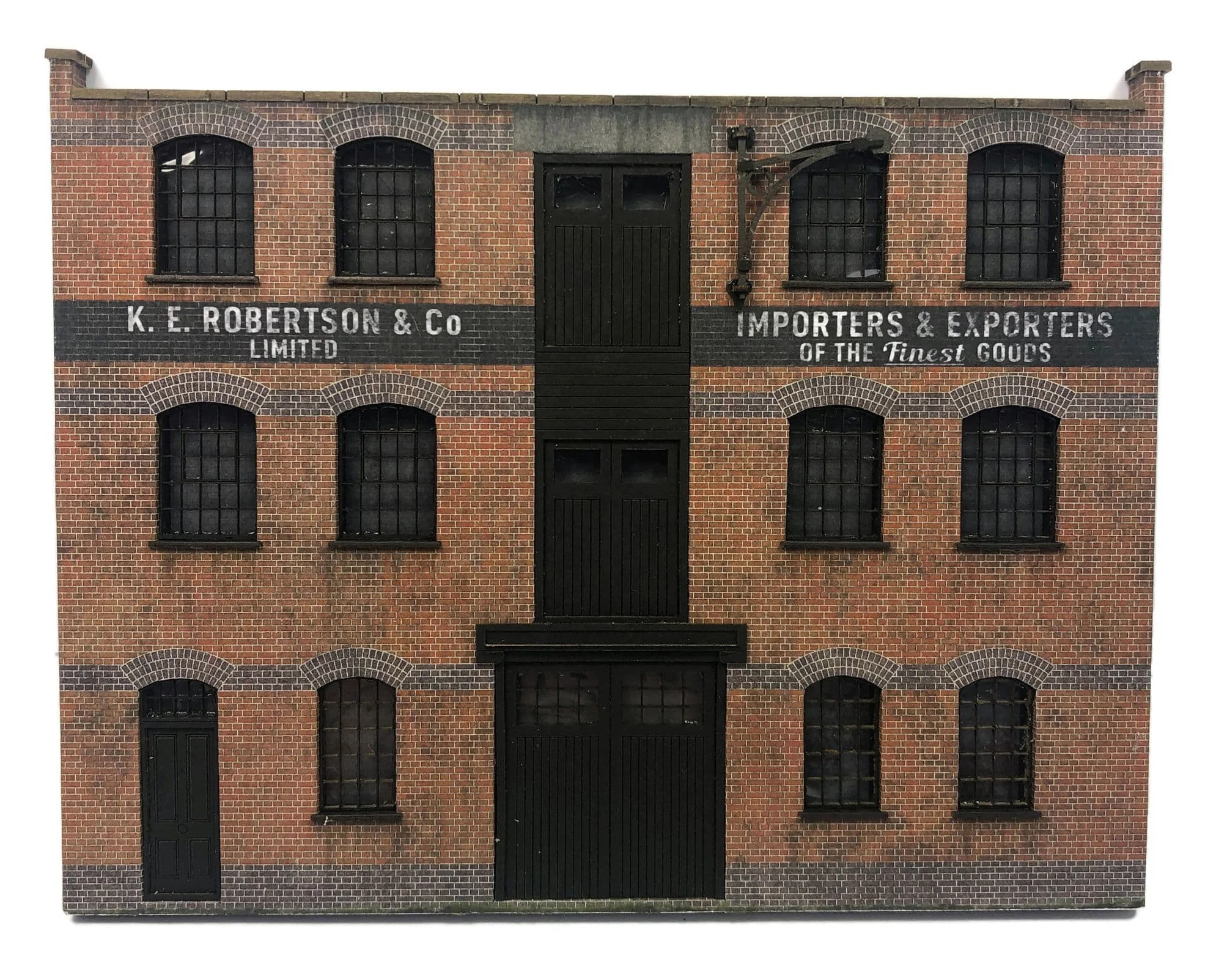 KX091 OO Ultra-Low Relief Bonded Warehouse Model Kit