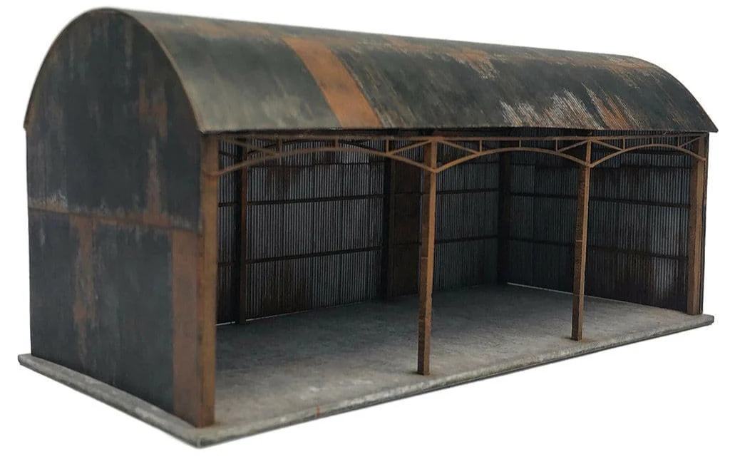 KX099 OO/HO Dutch Barn Model Kit - Image 2