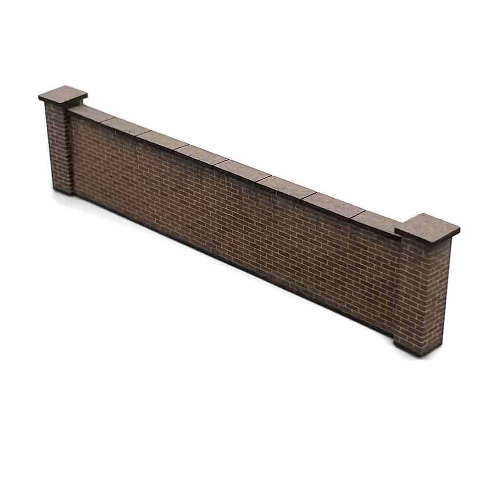 KX107C 5ft Modular Brown Brick Walls Model Kit - Image 2