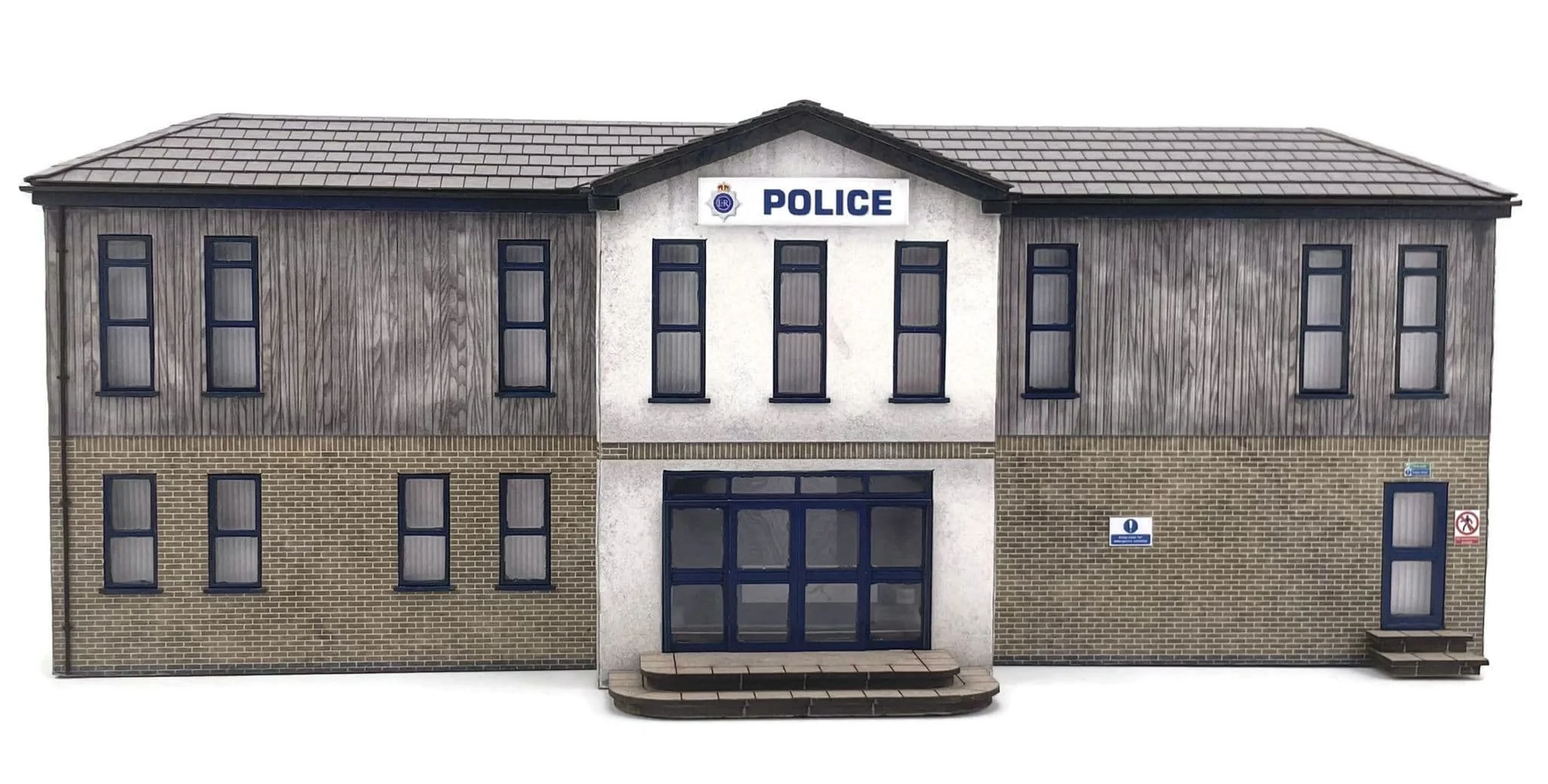 KX109 Low Relief Police Station Model Kit