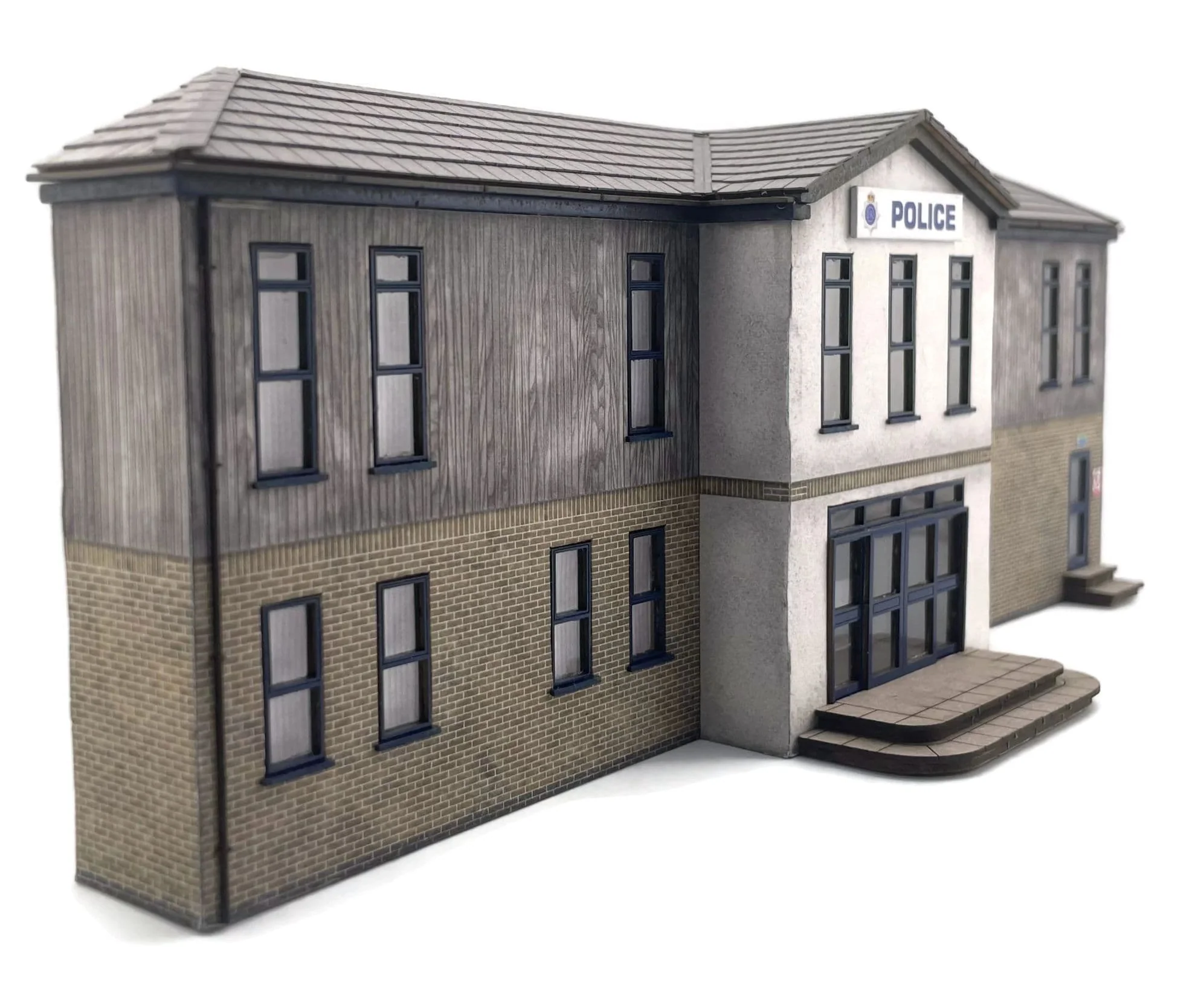 KX109 Low Relief Police Station Model Kit - Image 2