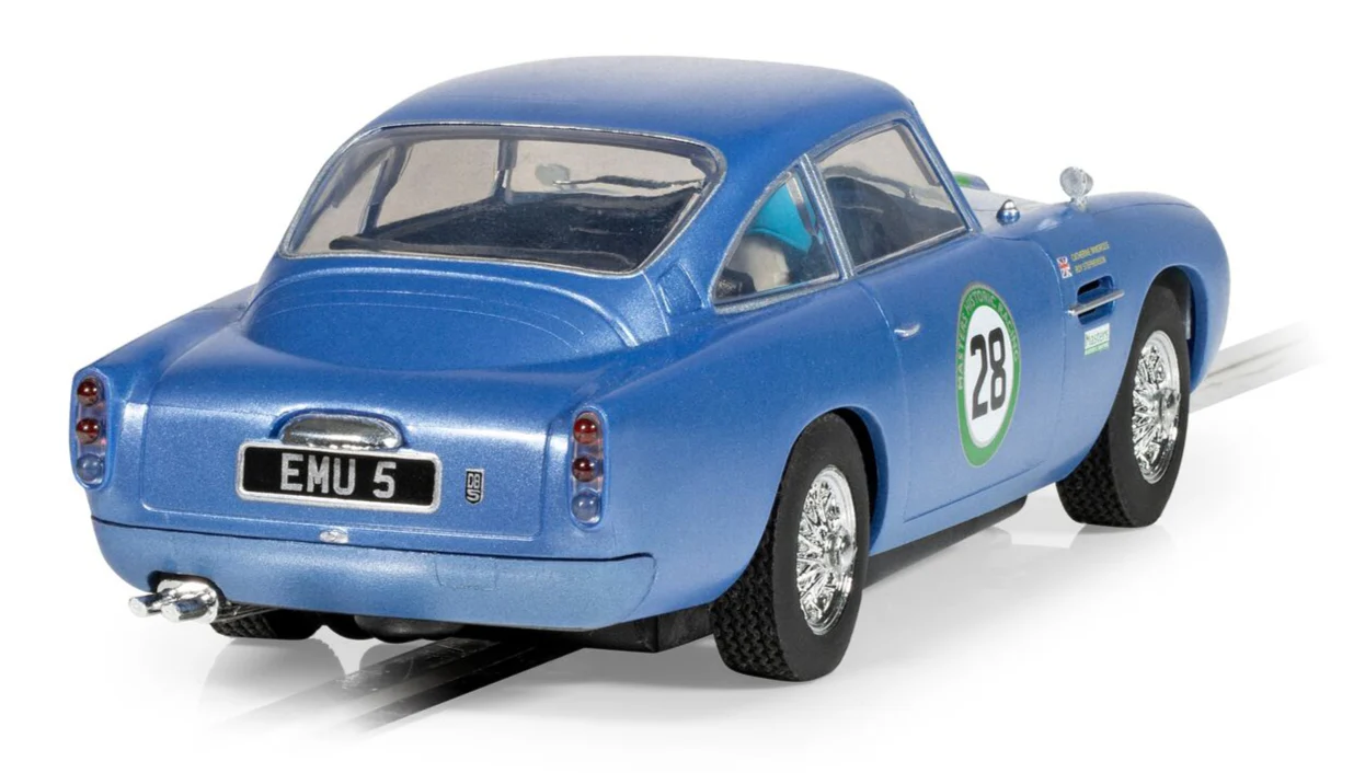 C4599 Aston Martin DB5 - Blue / Yellow - Historic GT Racing - Image 3