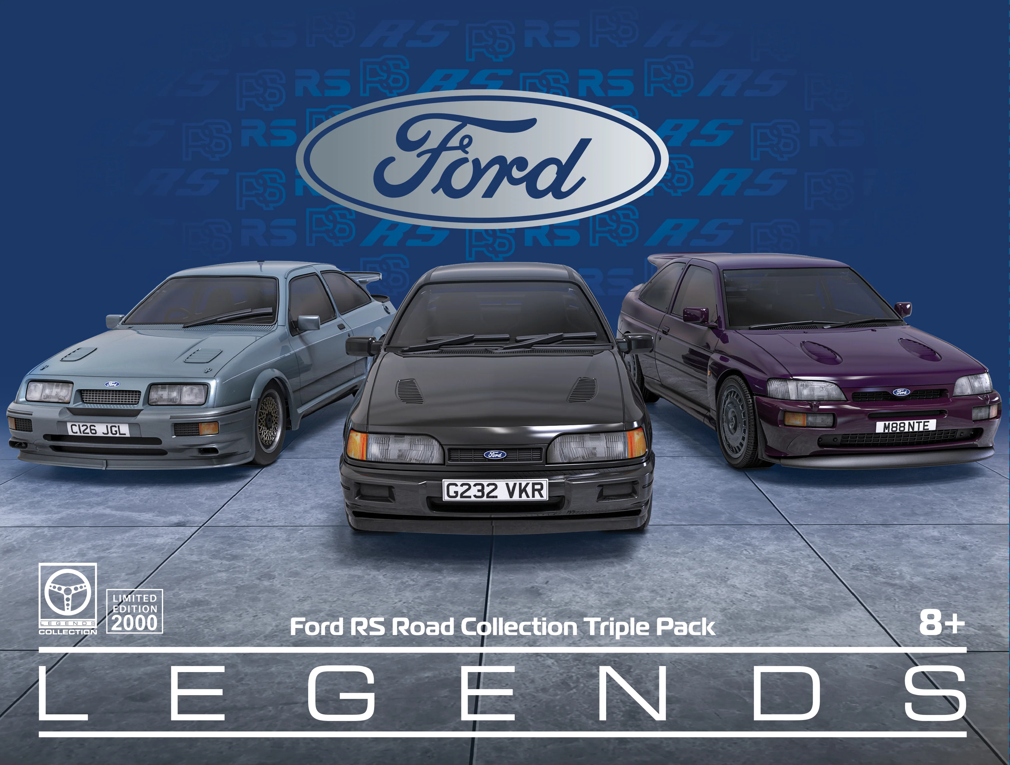 C4666A Ford RS Road Collection Triple Pack
