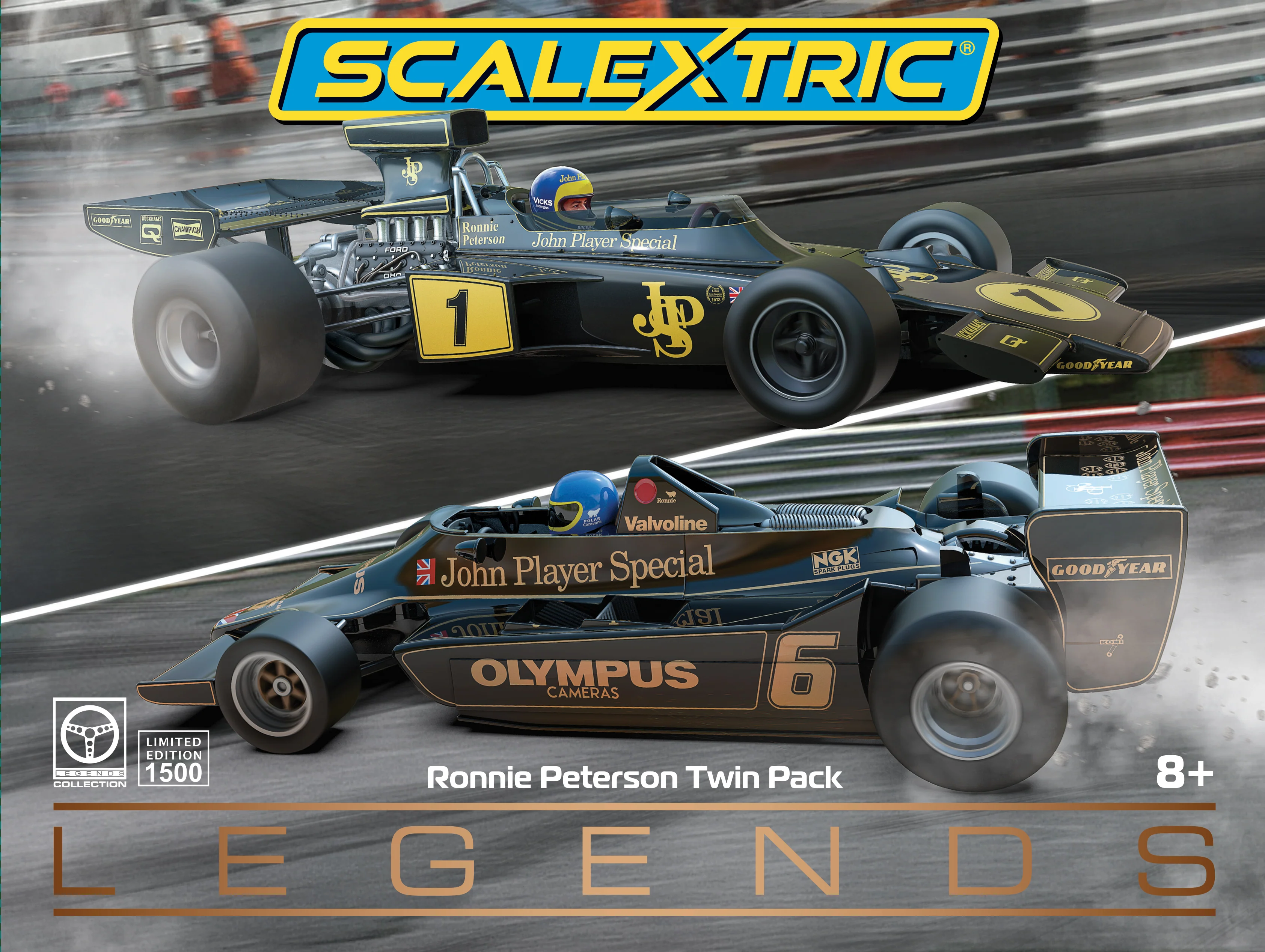 C4684A Ronnie Peterson Twin Pack Lotus 72 and 79
