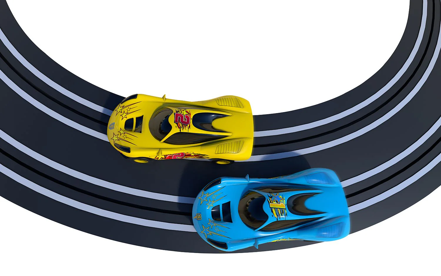 G1189M My First Scalextric Let's Play! - Mains Powered Race Set - Image 6
