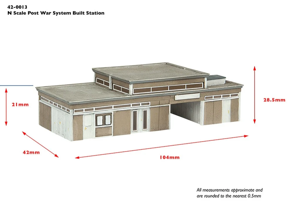 42-0013 Post War System-Built Station - Image 7