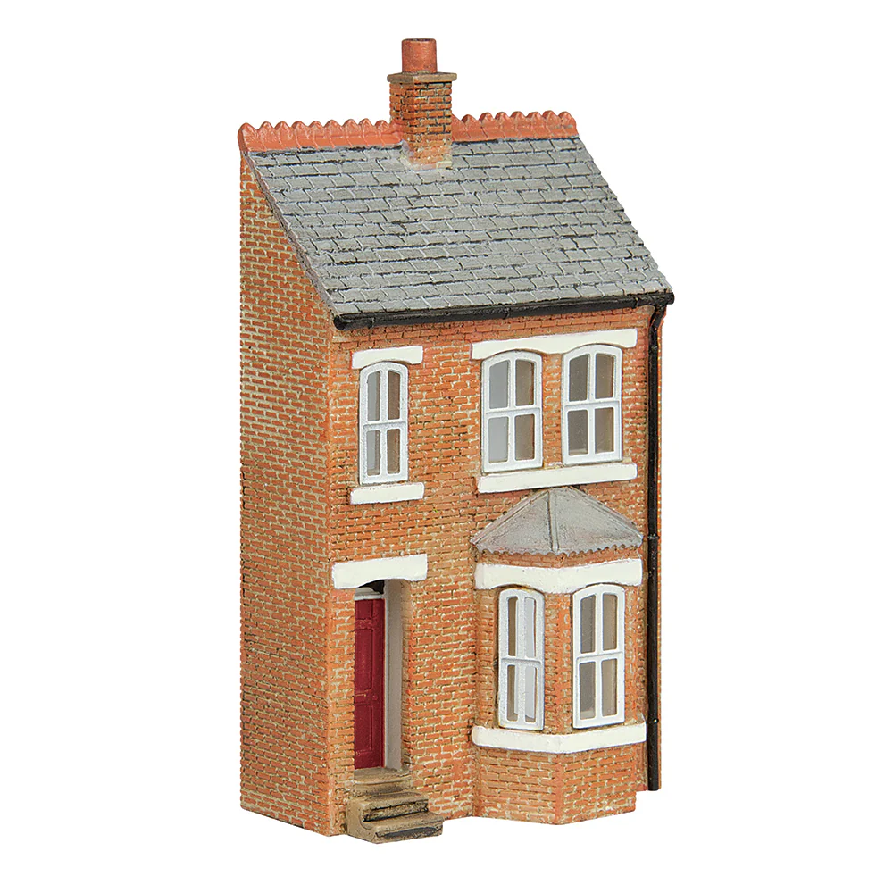42-0214R Low Relief Right Hand Bay Terrace Red