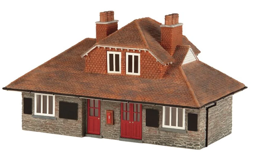 44-0016R Narrow Gauge Station Red
