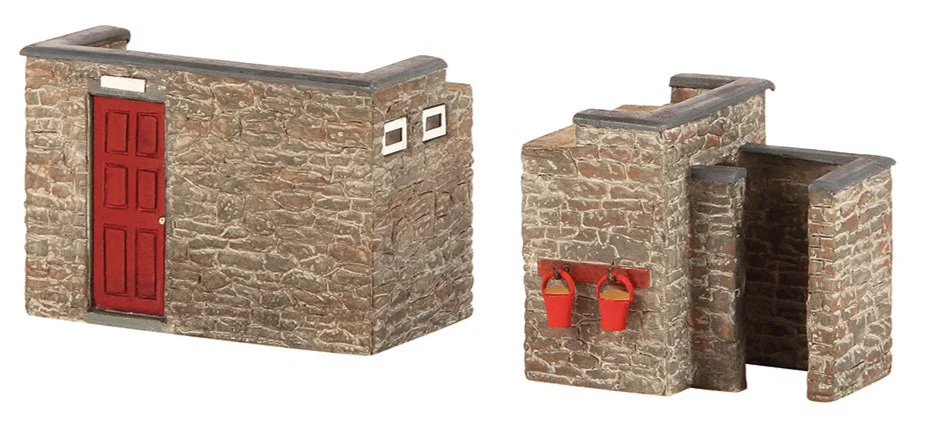 44-0016R Narrow Gauge Station Red - Image 3